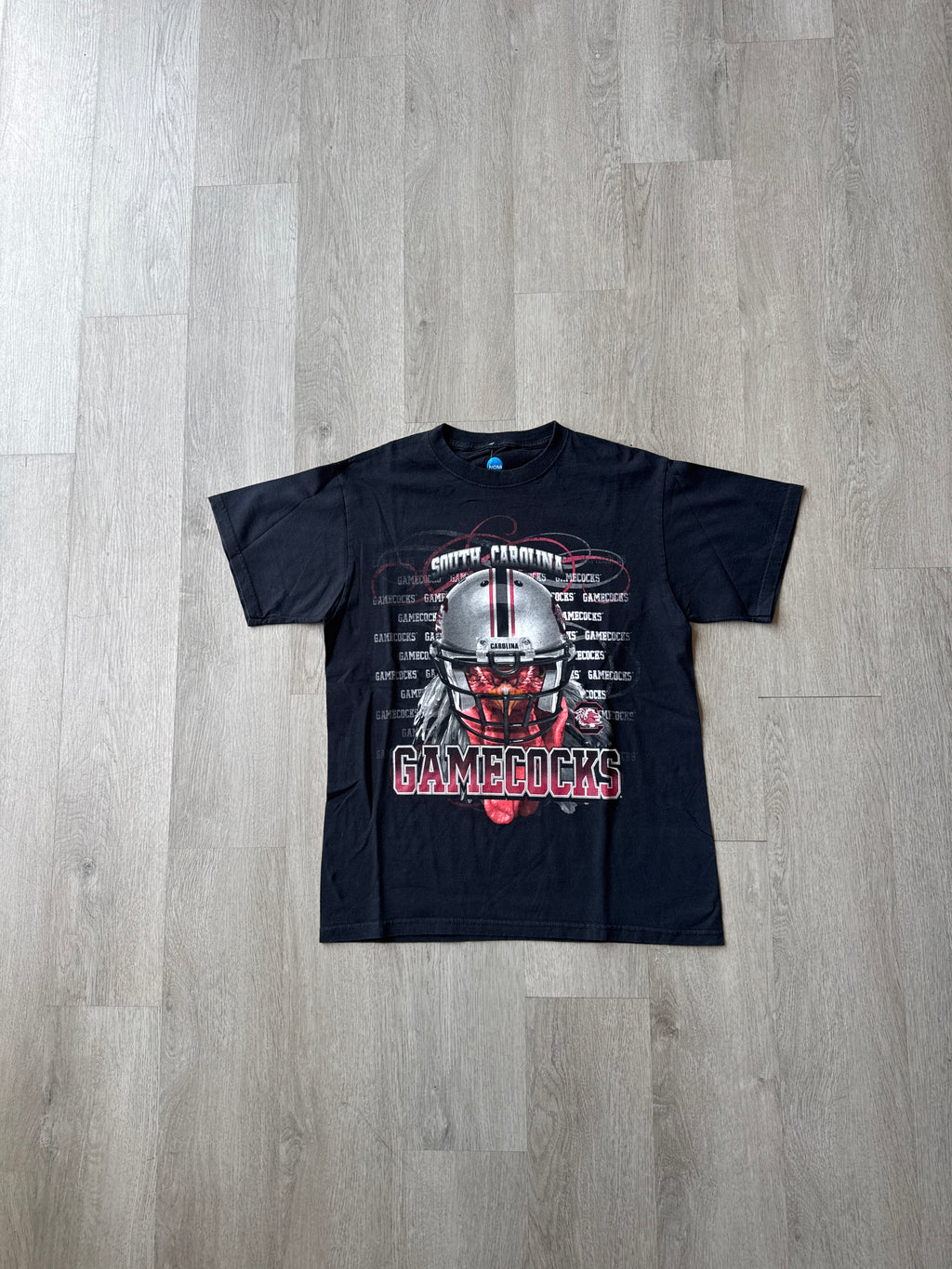 NCAA University Of South Carolina Gamecocks Helmet Tee