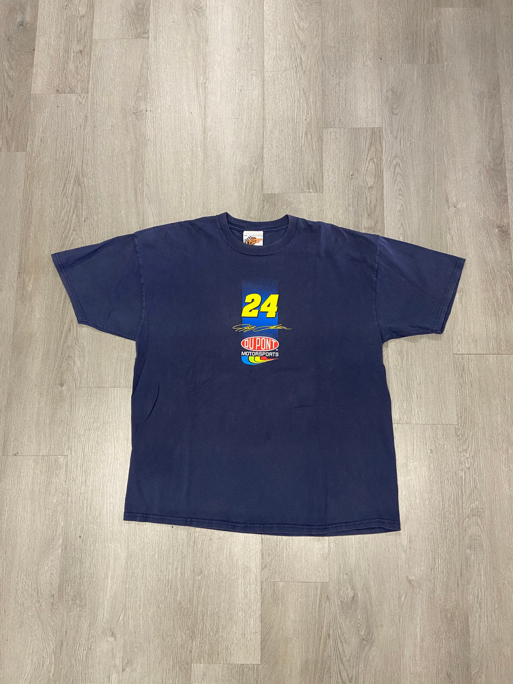 Navy Blue DuPont Motorsports Jeff Gordon 24 NASCAR Tee
