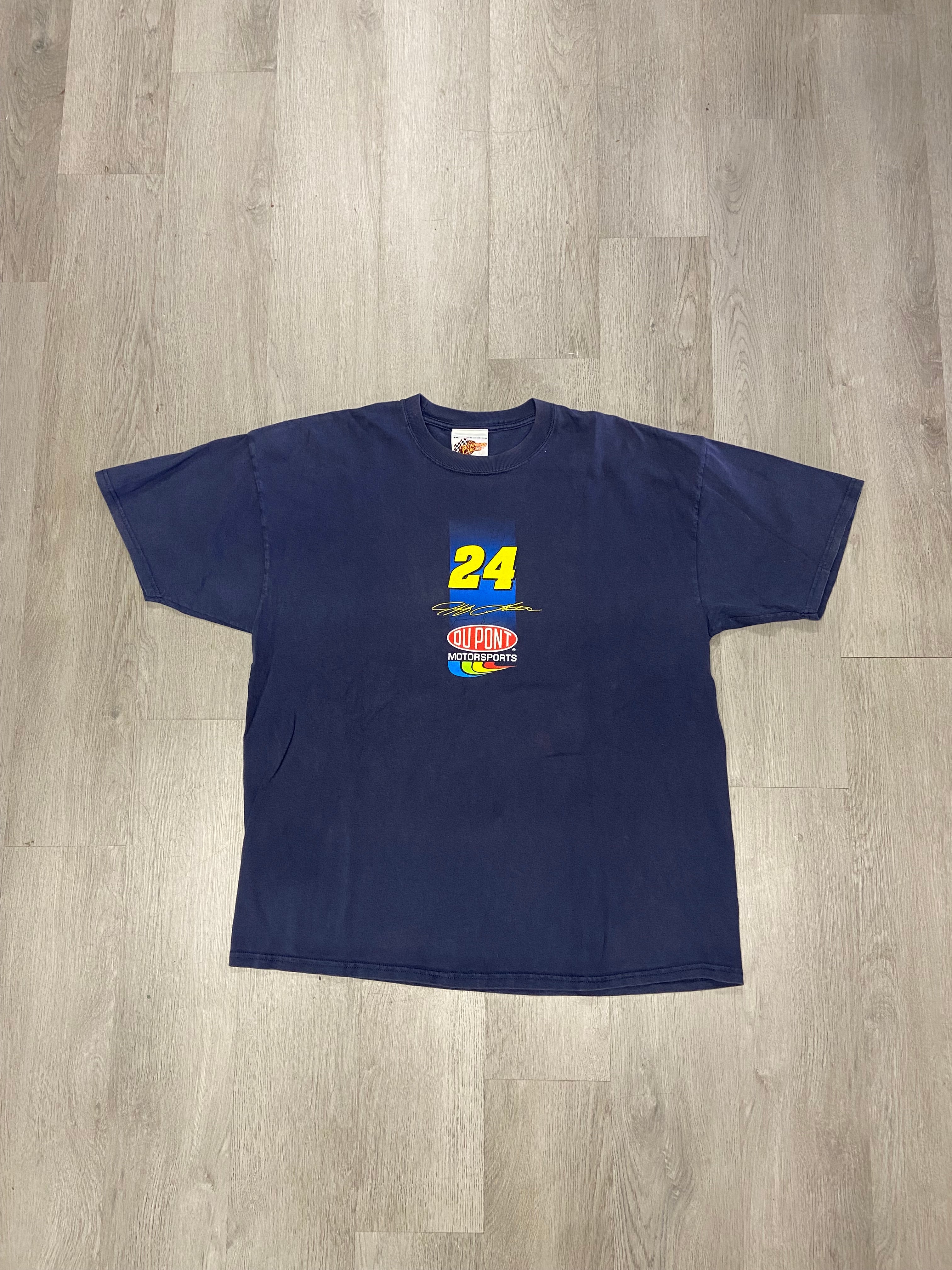Navy Blue DuPont Motorsports Jeff Gordon 24 NASCAR Tee