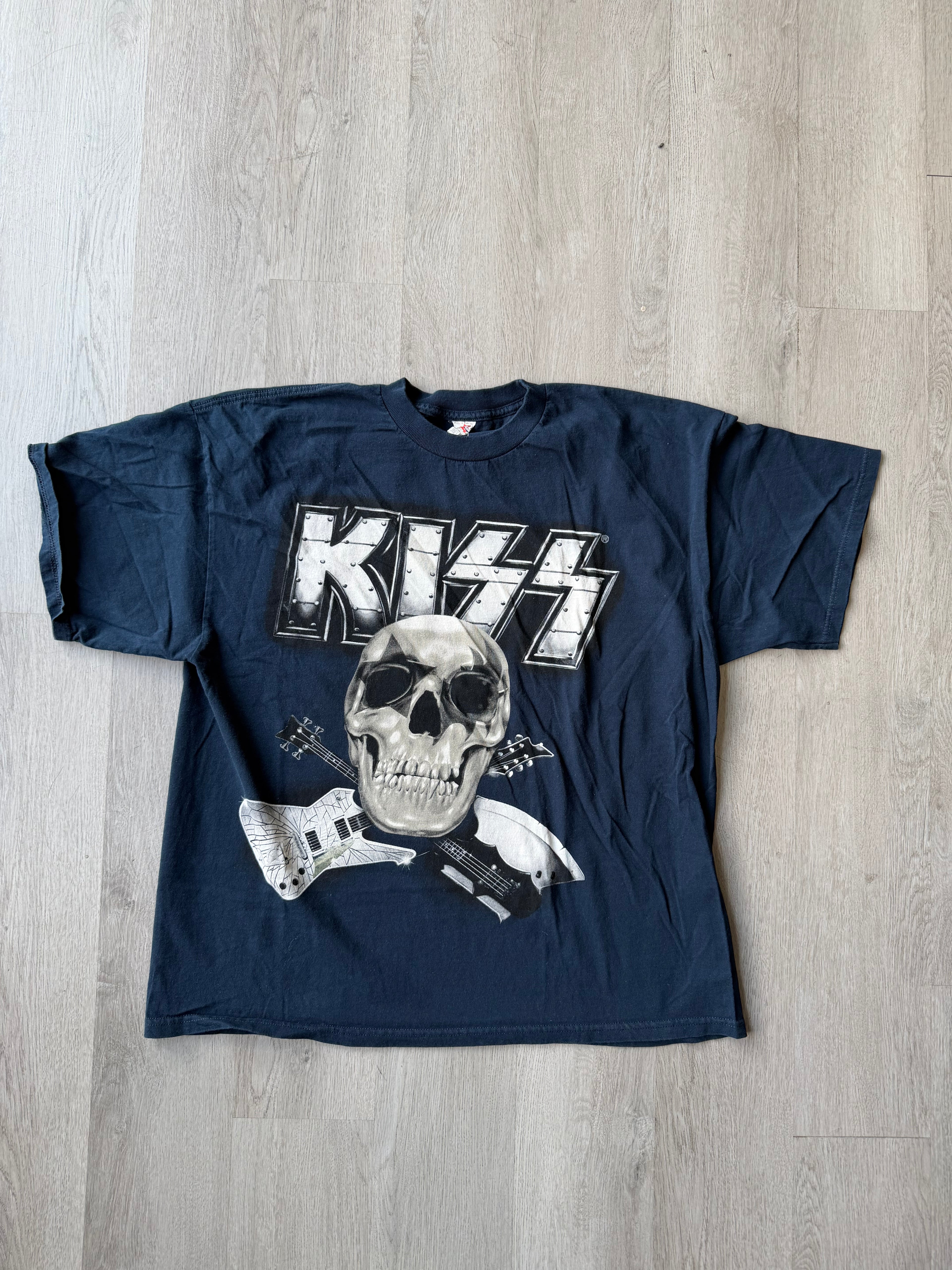 Kiss The Tour Skull Tee