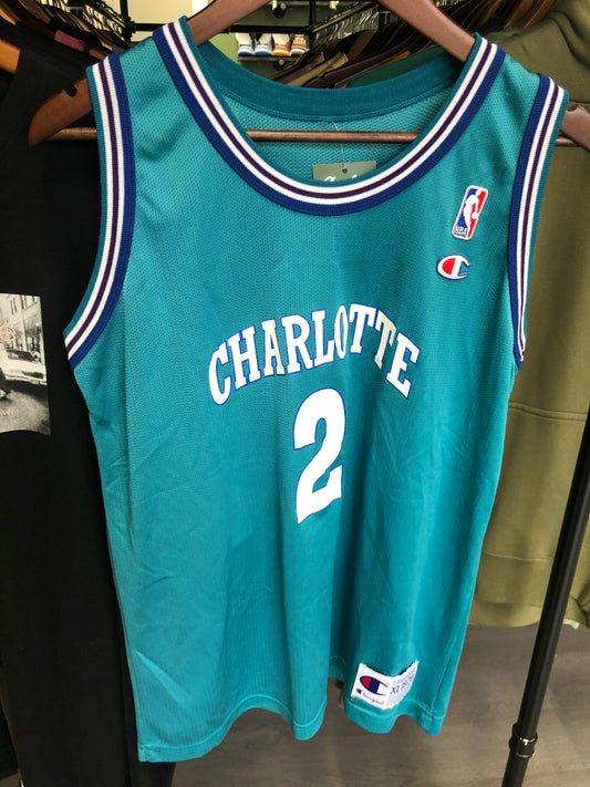 Charlotte Hornets Larry Johnson Jersey