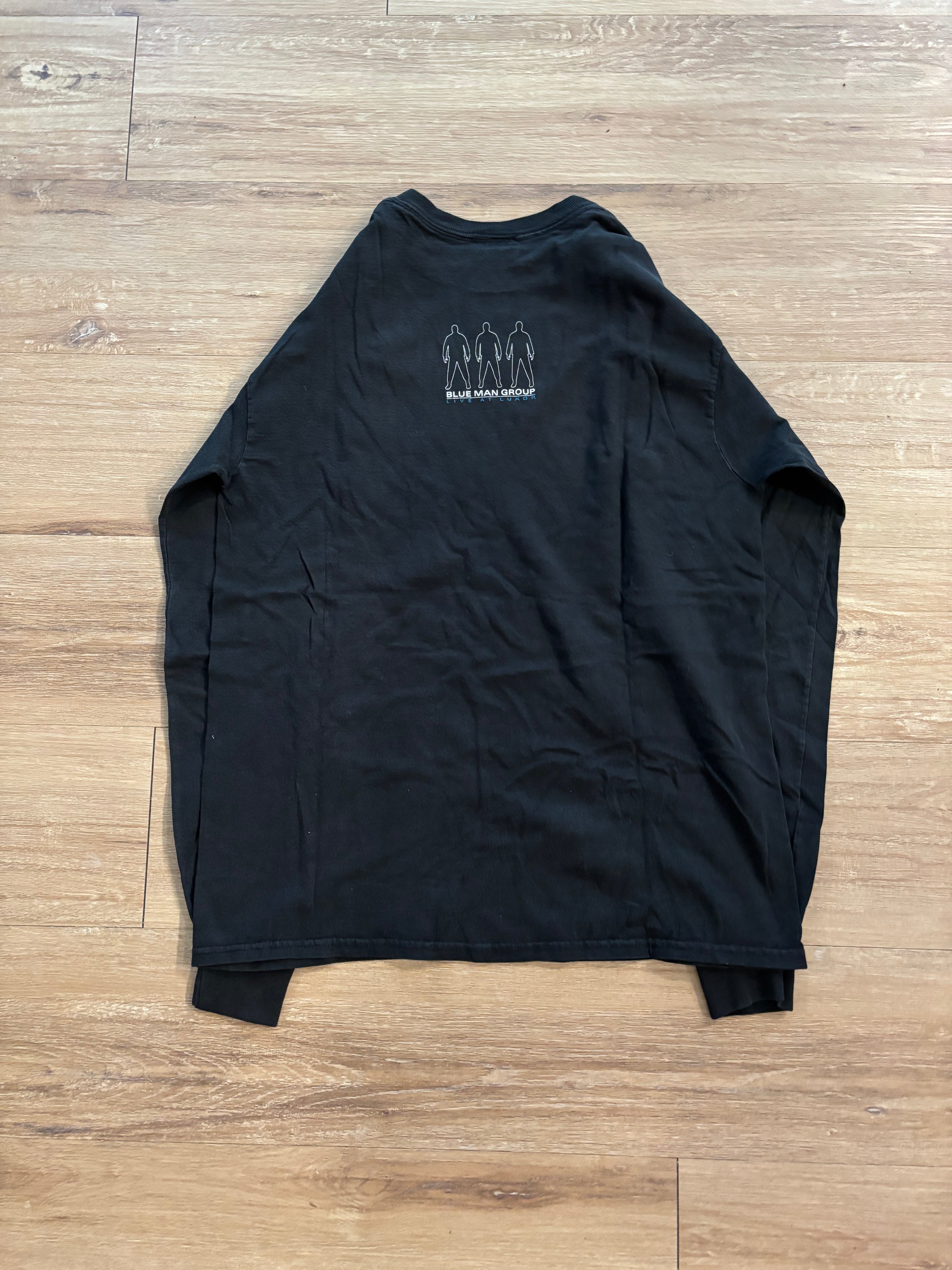 Vintage Blue Man Group Long Sleeve Concert Tee