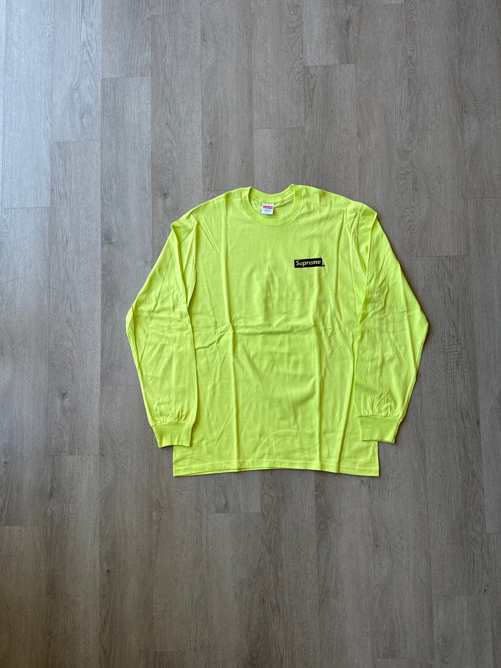 Supreme Sacred Unique L/S Neon Green Tee (SS20)