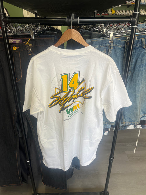 (AO) Vintage Sterling Marlin Waste Management #14 Nascar Tee