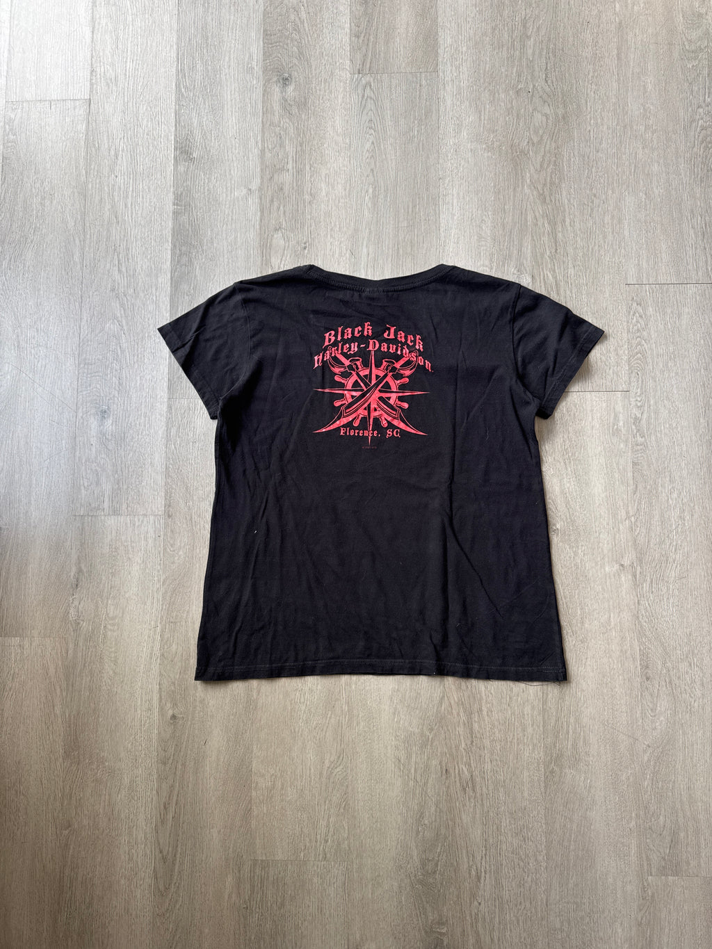 Harley Davidson Women’s Black Jack Florence South Carolina Tee