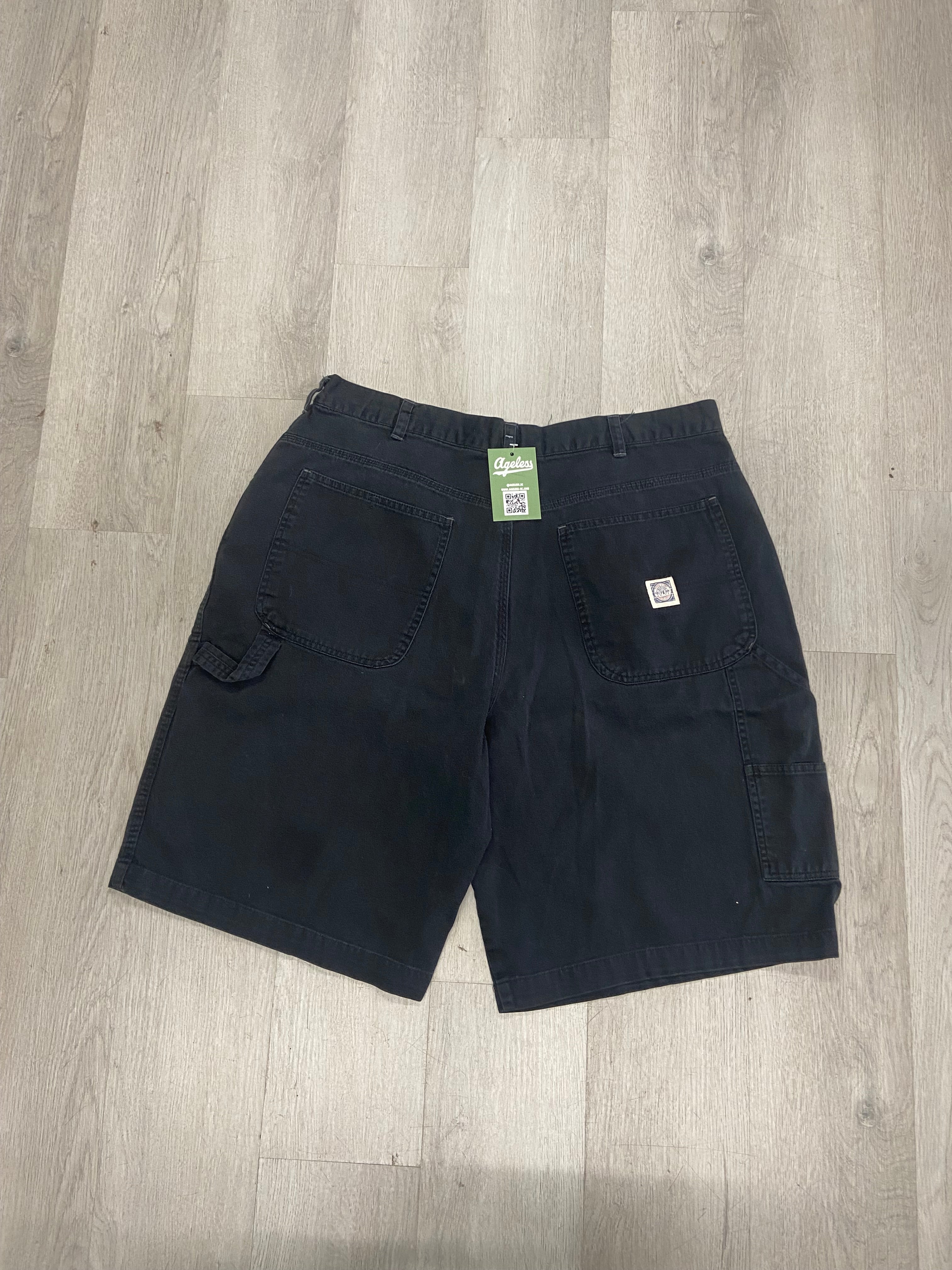 Black Faded Glory Carpenter Shorts Jorts