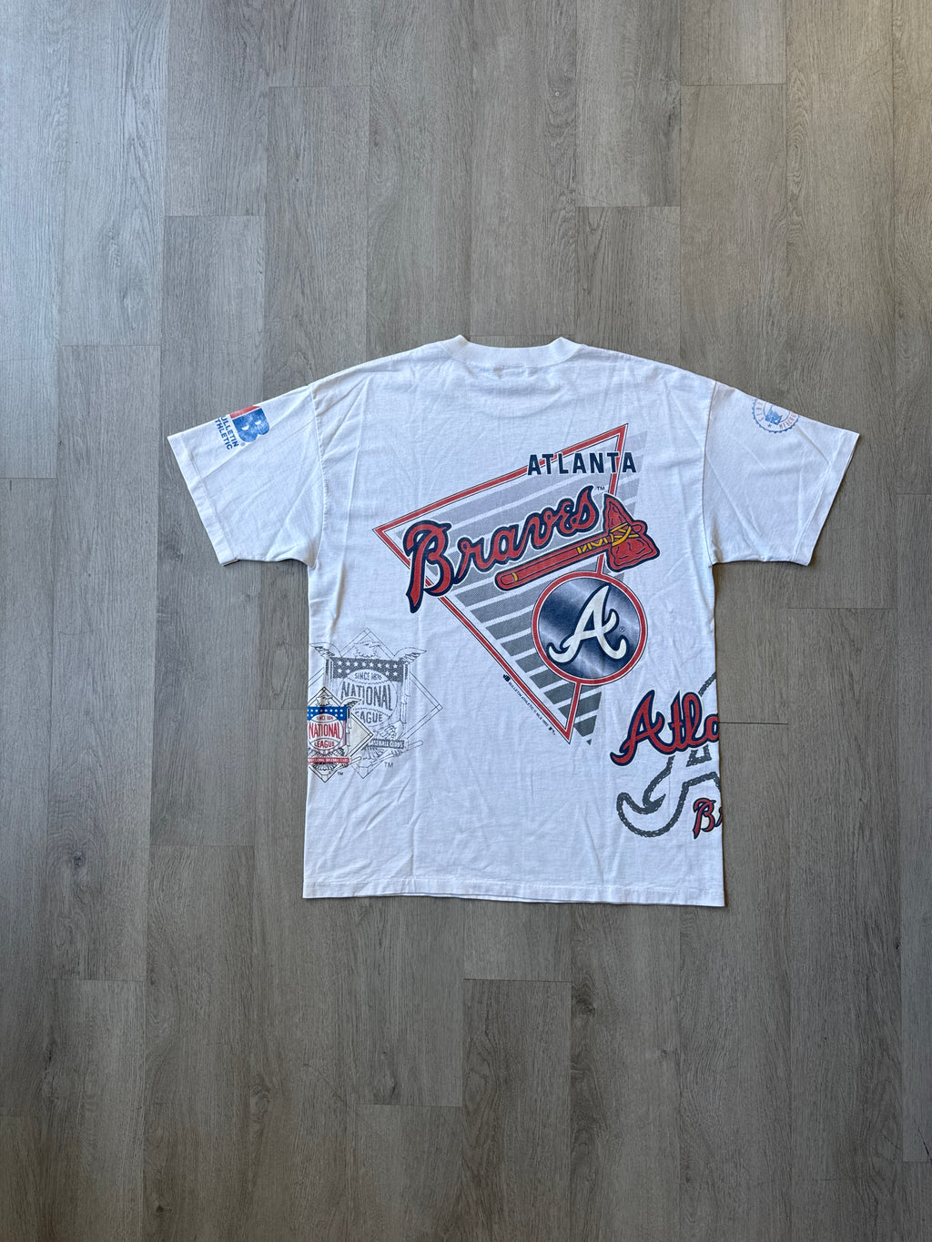 Vintage 1992 MLB Atlanta Braves Wrap Around Tee