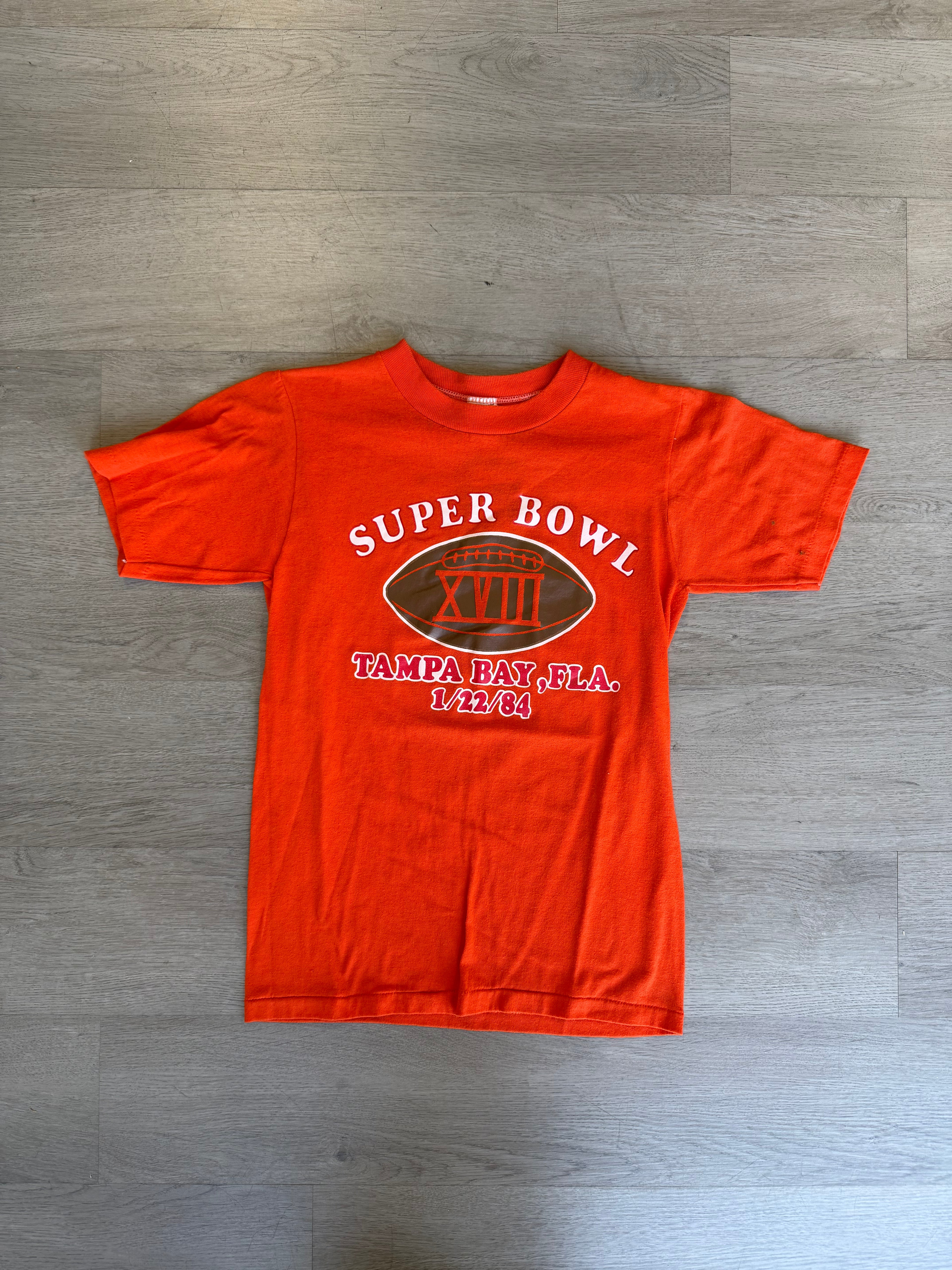 Vintage Orange Super Bowl Tee