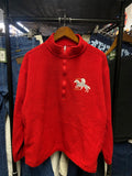 Vintage Island Iceland Horses Quarter Zip Jacket