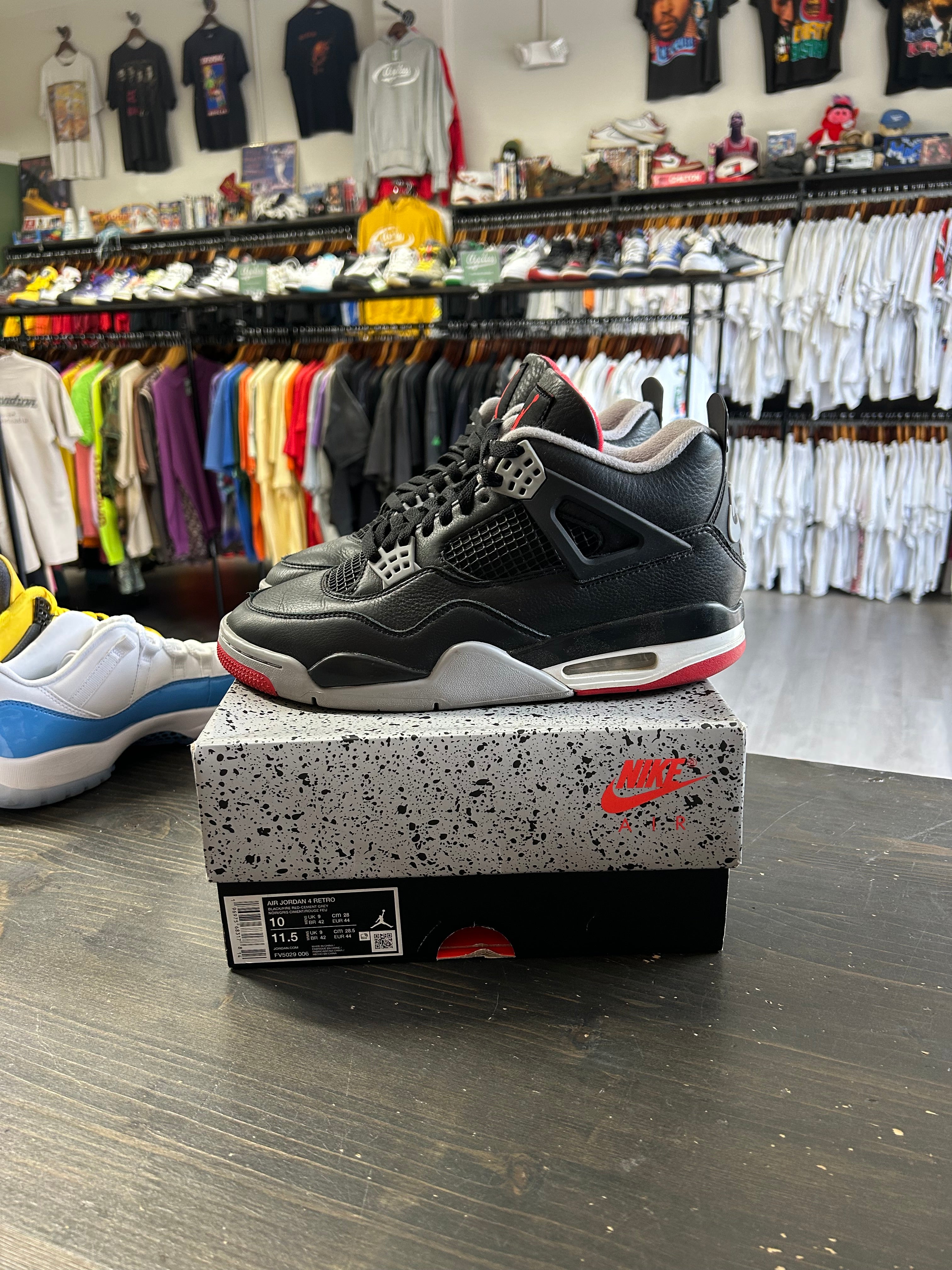 Pre-Owned Jordan 4 Retro Bred Reimagined