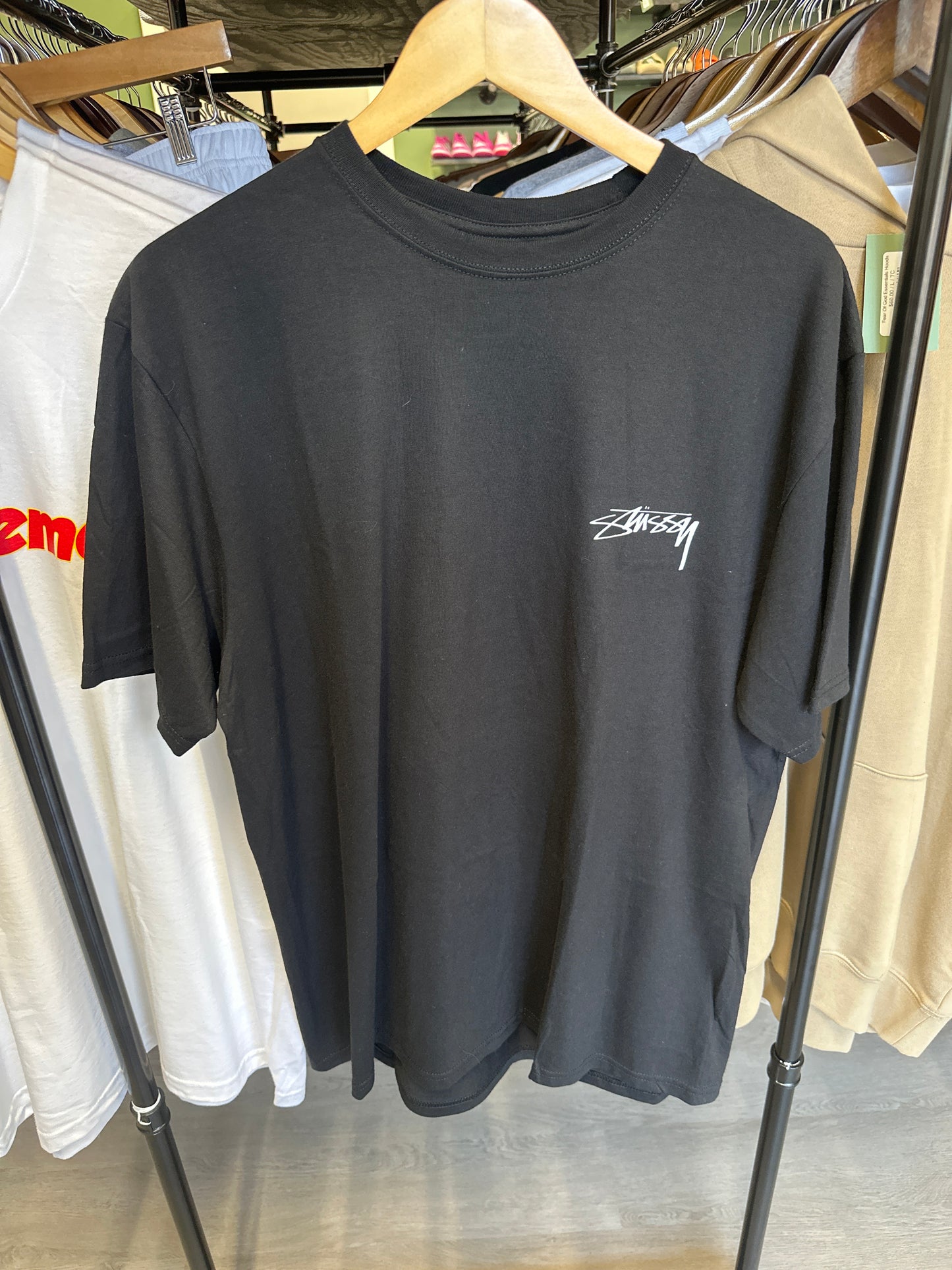 Stussy Sphinx Black Tee