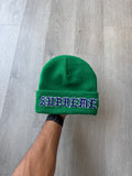 Supreme New Era Old English Green Beanie