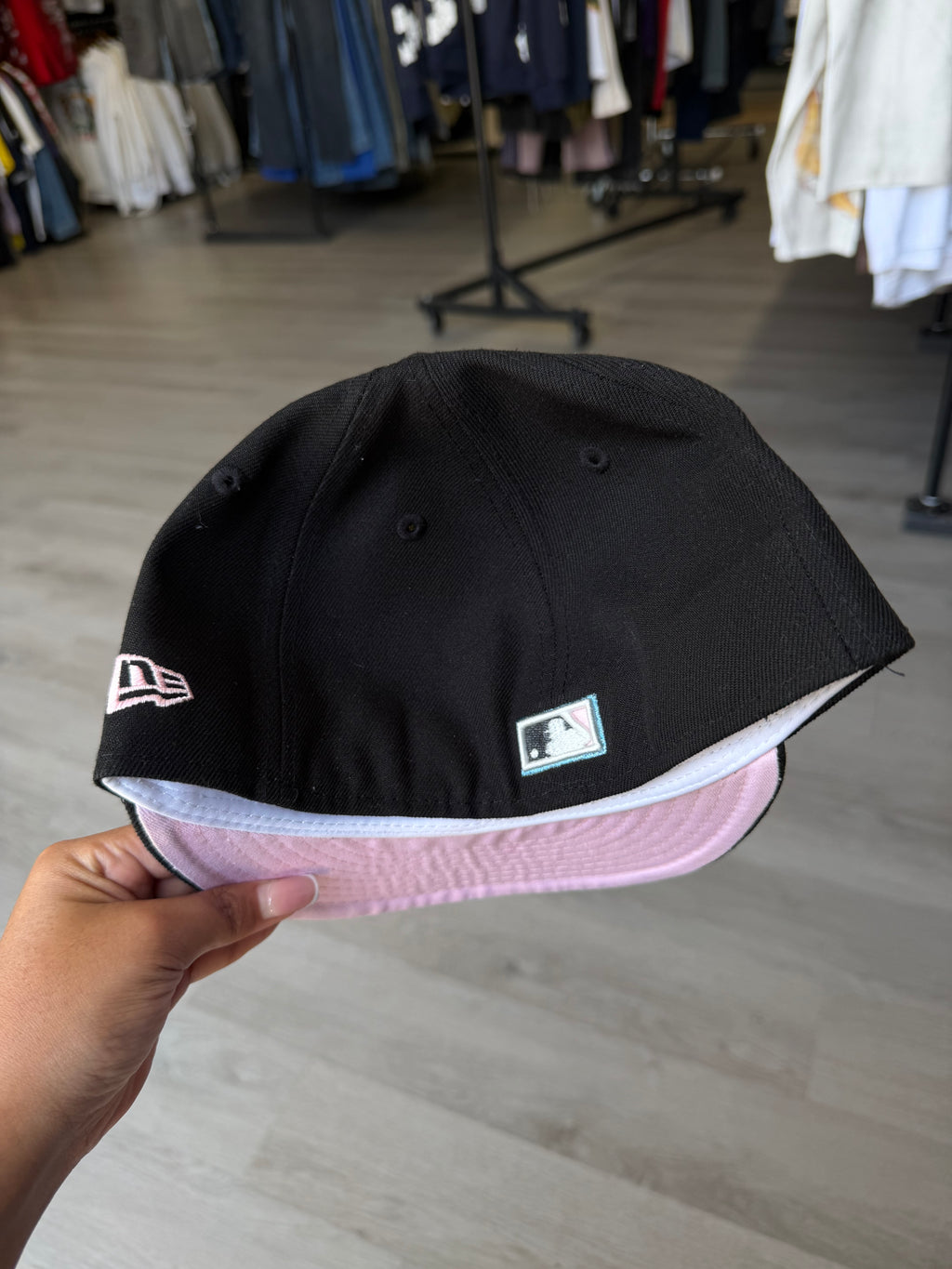 New Era Montreal Expos Cream/Black Fitted Hat