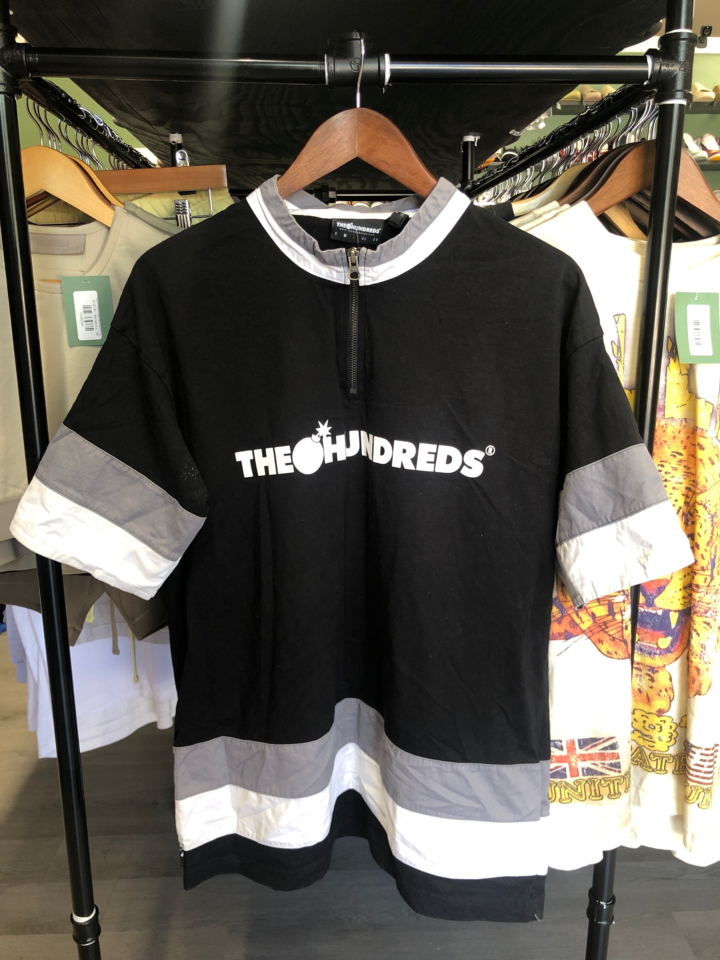 The Hundreds Zip-up Tee