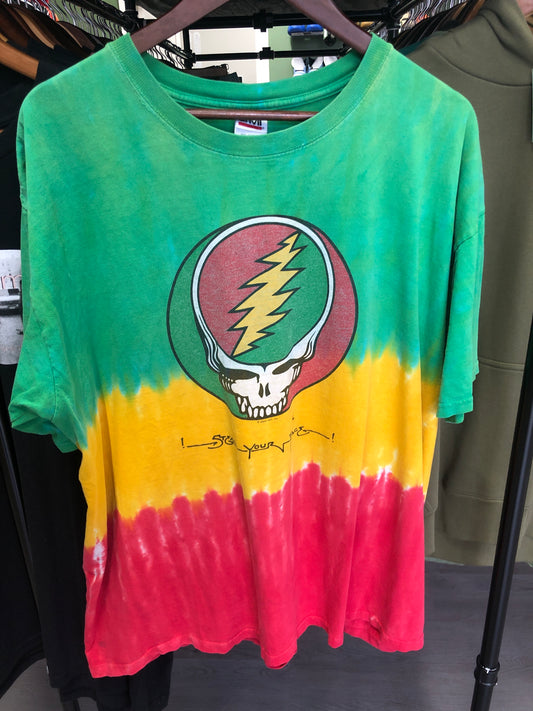 Vintage Rasta Tie-Dye Tee