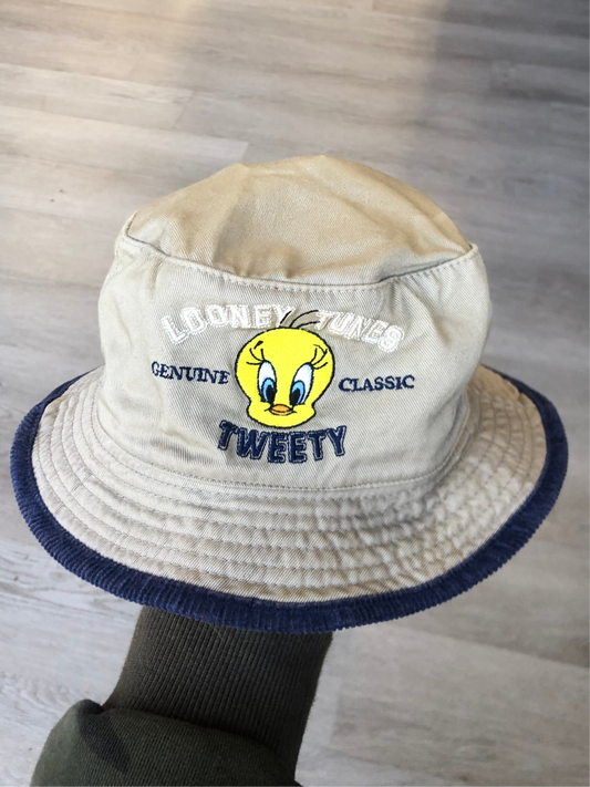 Vintage Tweety Bird Looney Tunes Bucket Hat