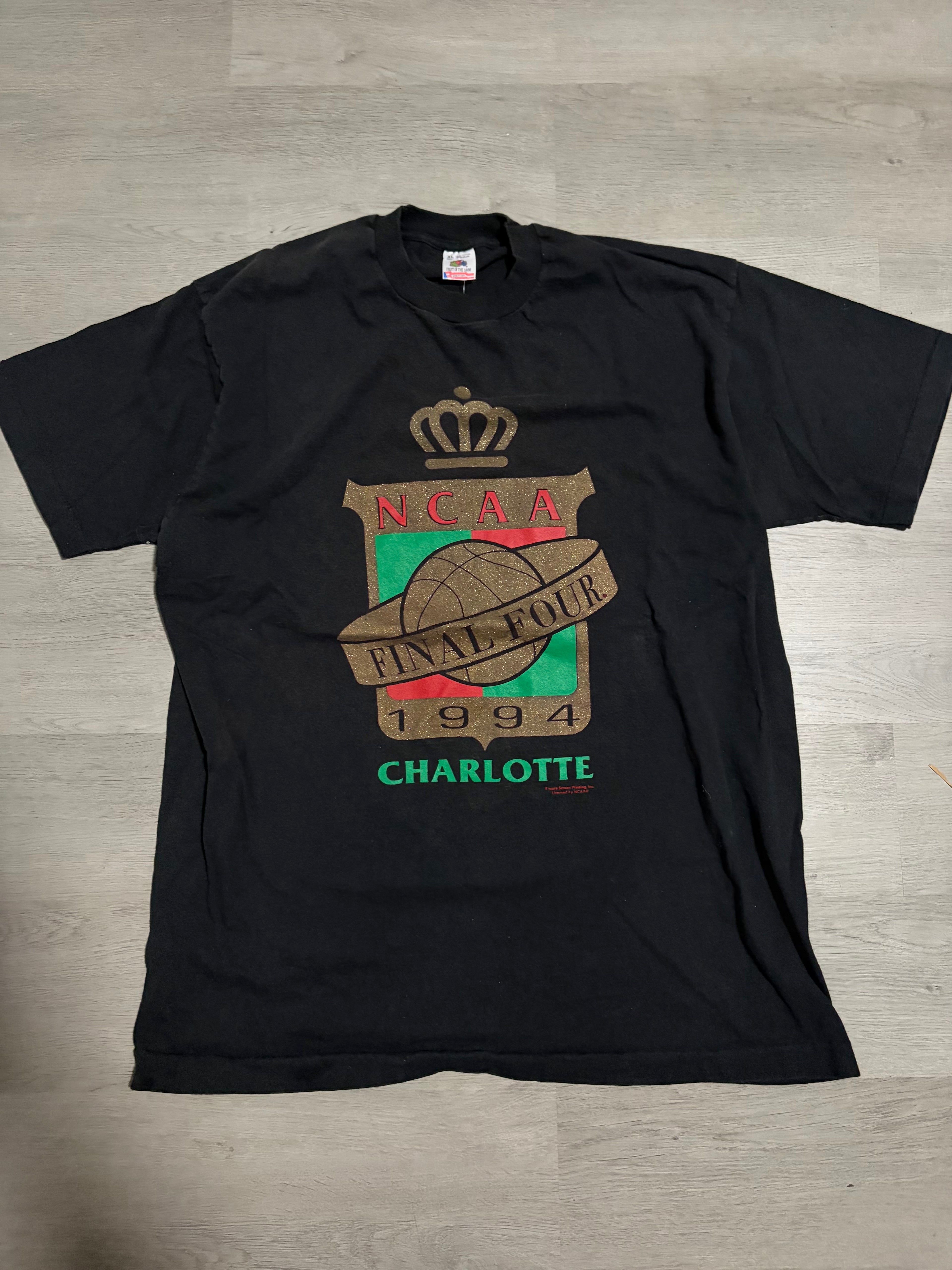 Vintage NCAA Final Four 1994 Charlotte Tee