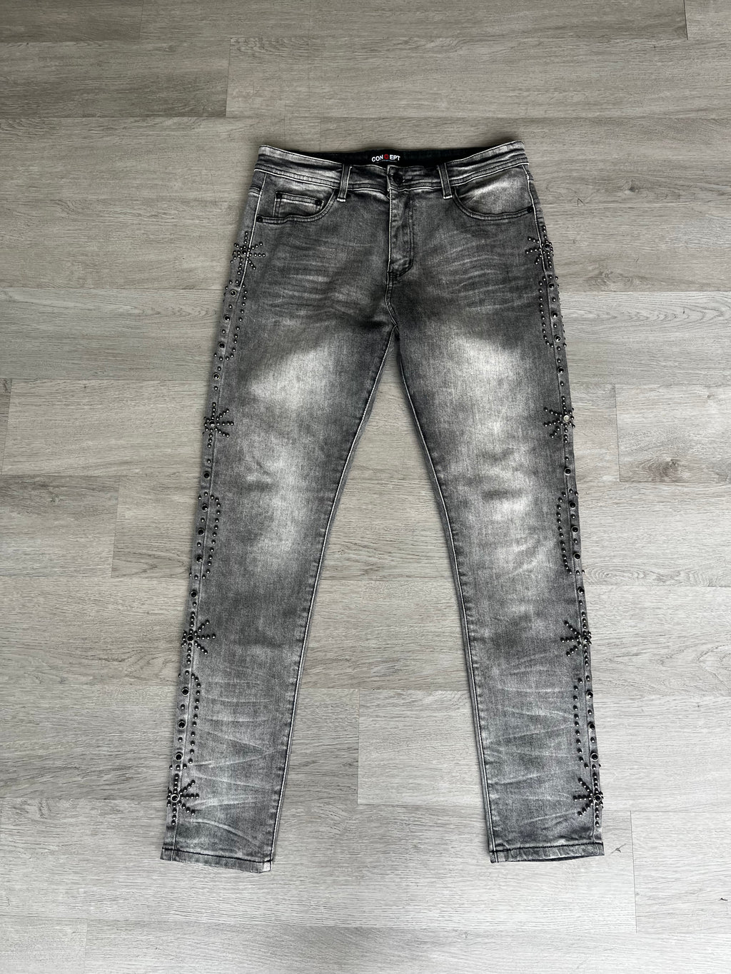 Concept Metal Stud Jeans
