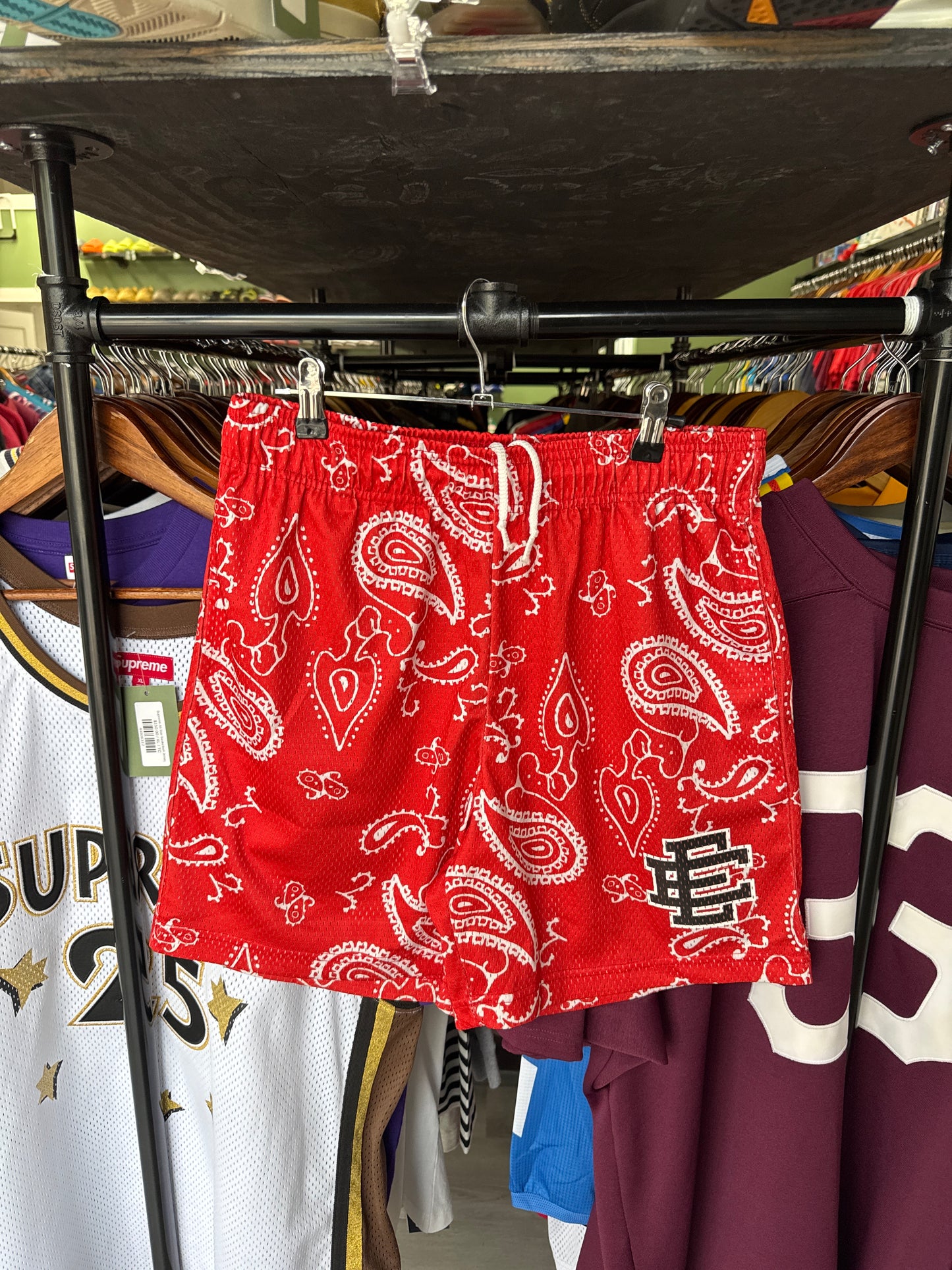 Eric Emanuel EE Basic Short Orange Paisley