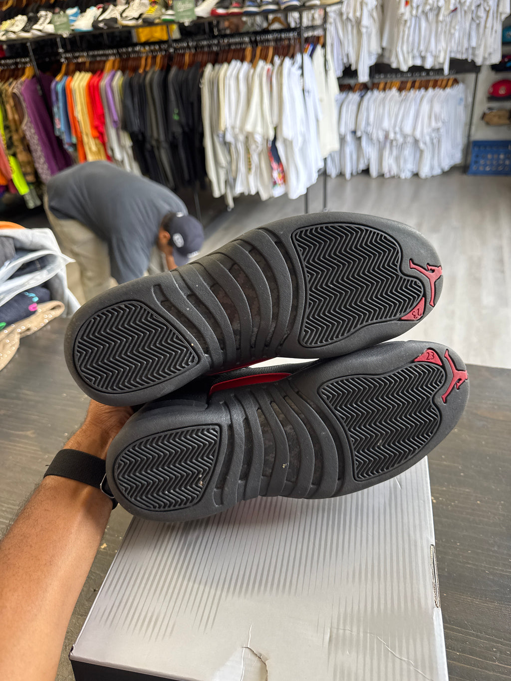 Pre-owned Jordan Retro 12 Bloodline