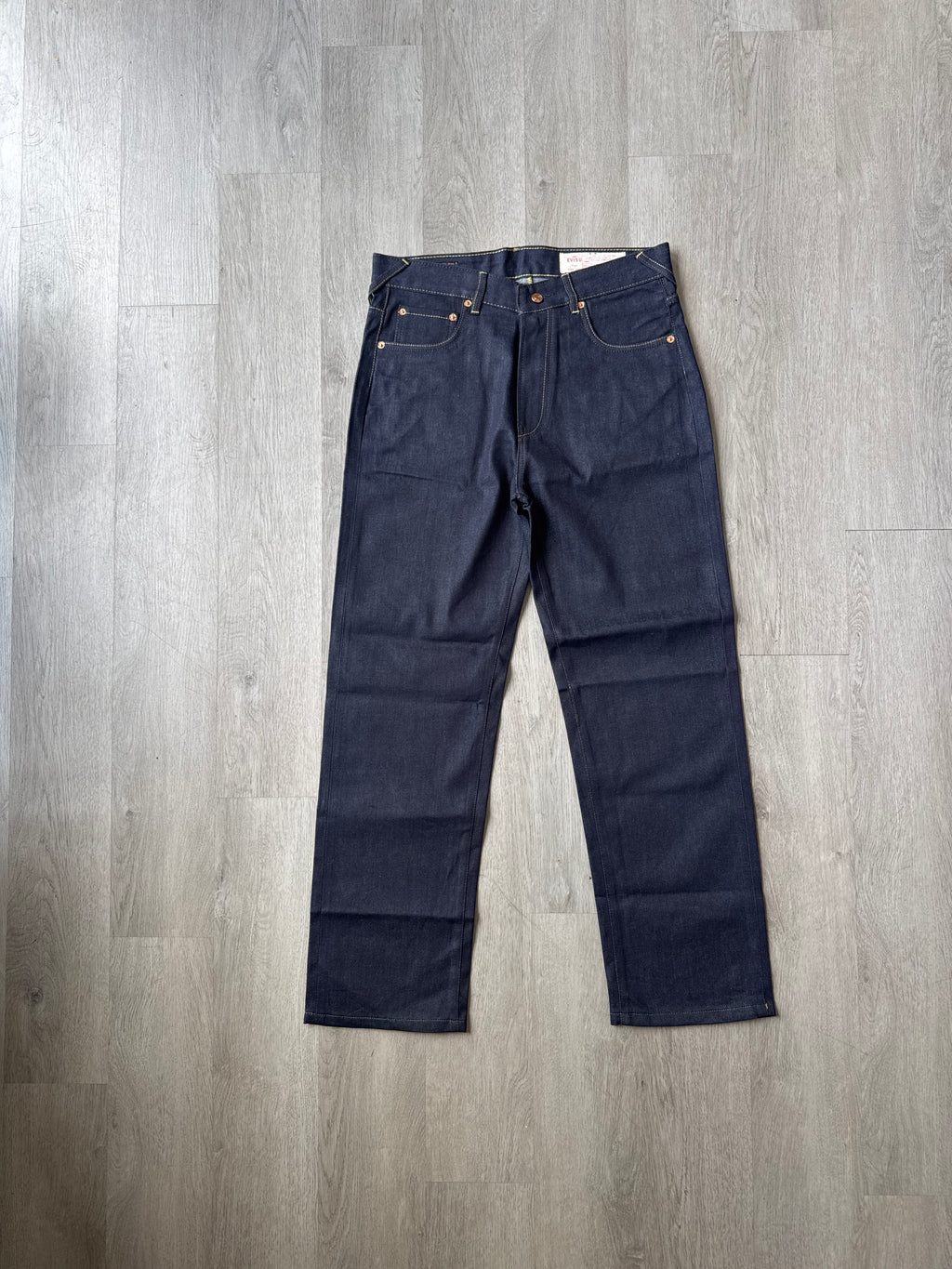 Evisu Japanese Tan Dragon Art Denim Jeans