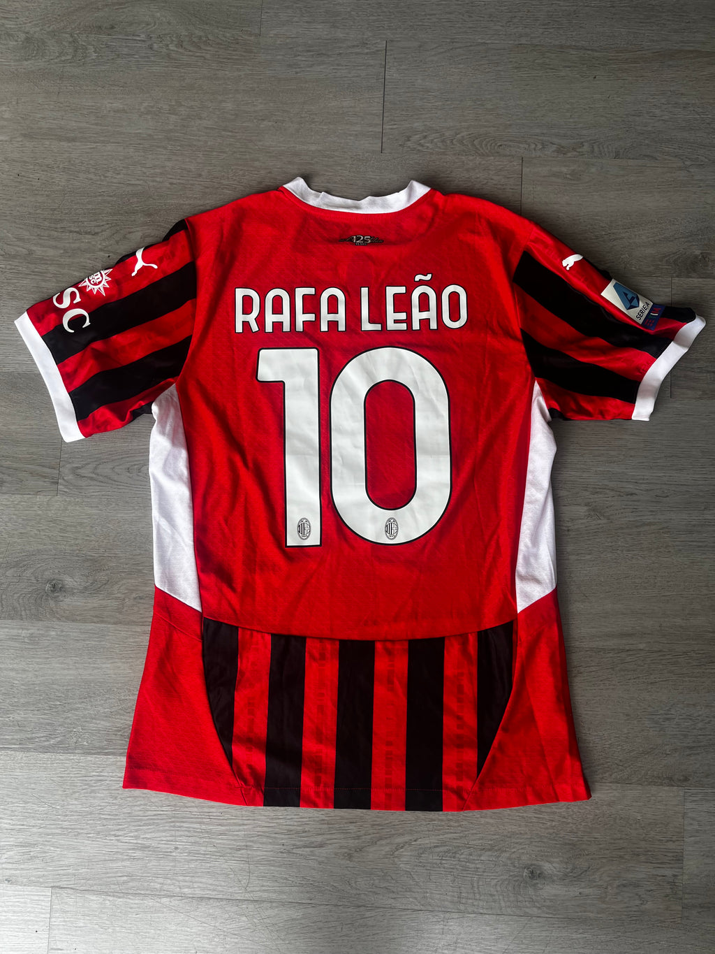 Puma Men's Rafa Leao AC Milan Home Jersey for the 2024/25