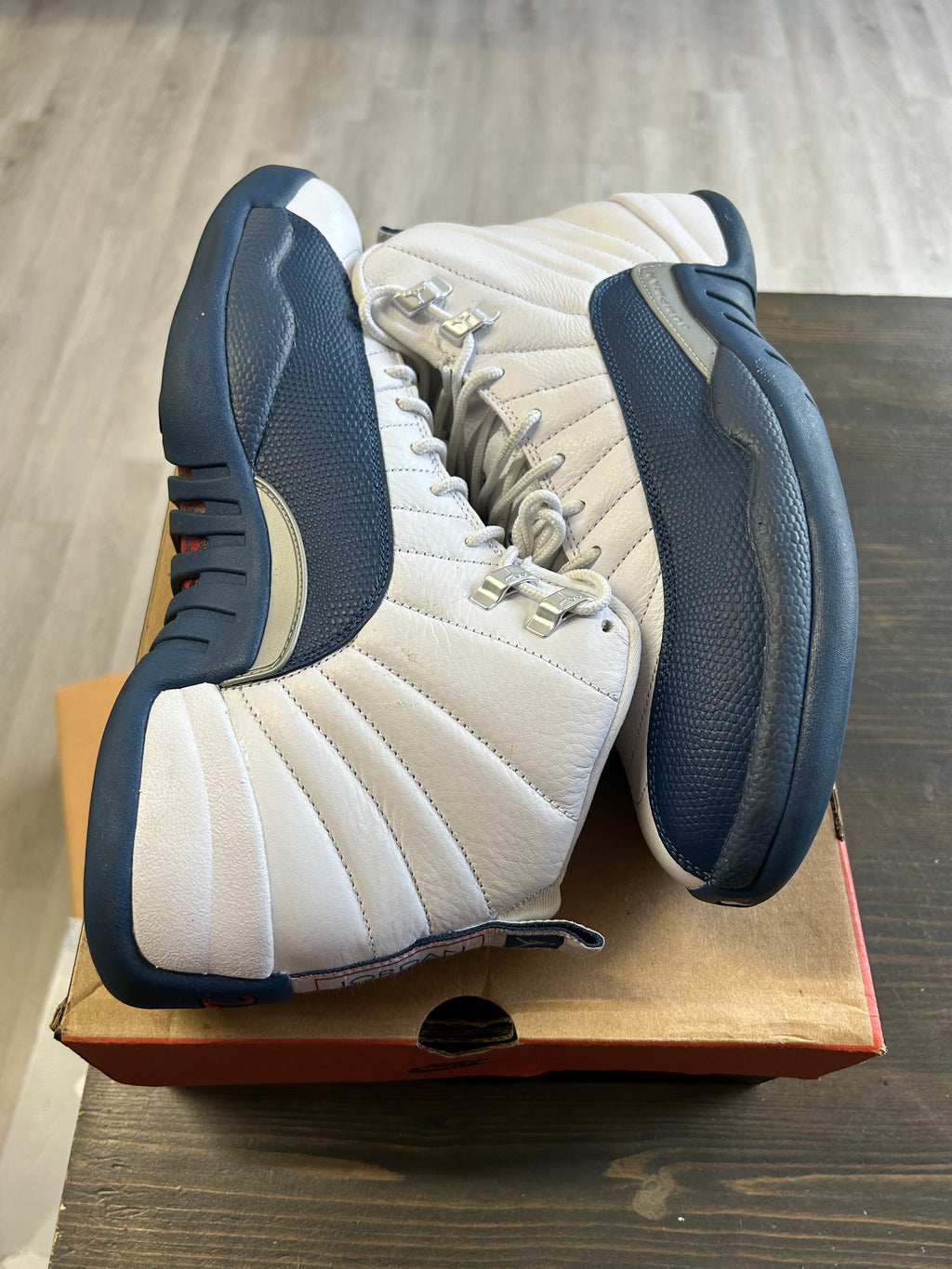 Pre-owned Air Jordan 12 Retro French Blue