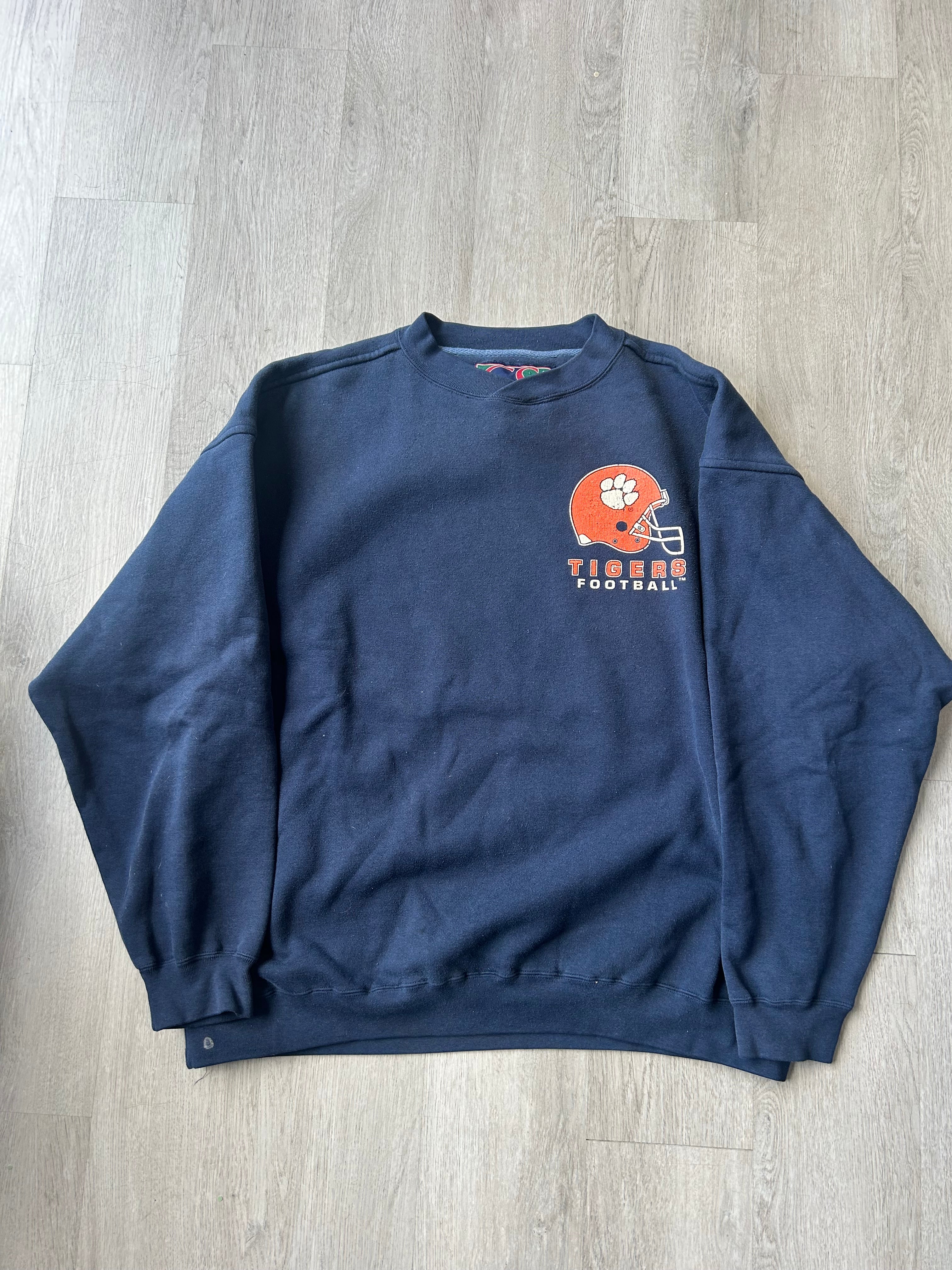 Vintage Clemson University Football Sweatshirt