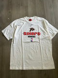 Vintage White Reebok NBA 76ers Tee