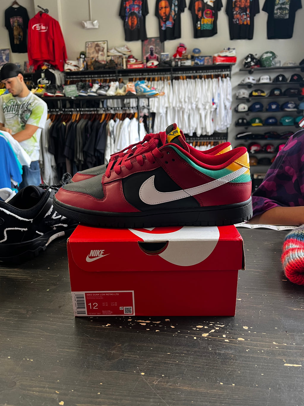 Pre-Owned Nike Dunk Low Biker Tattoos