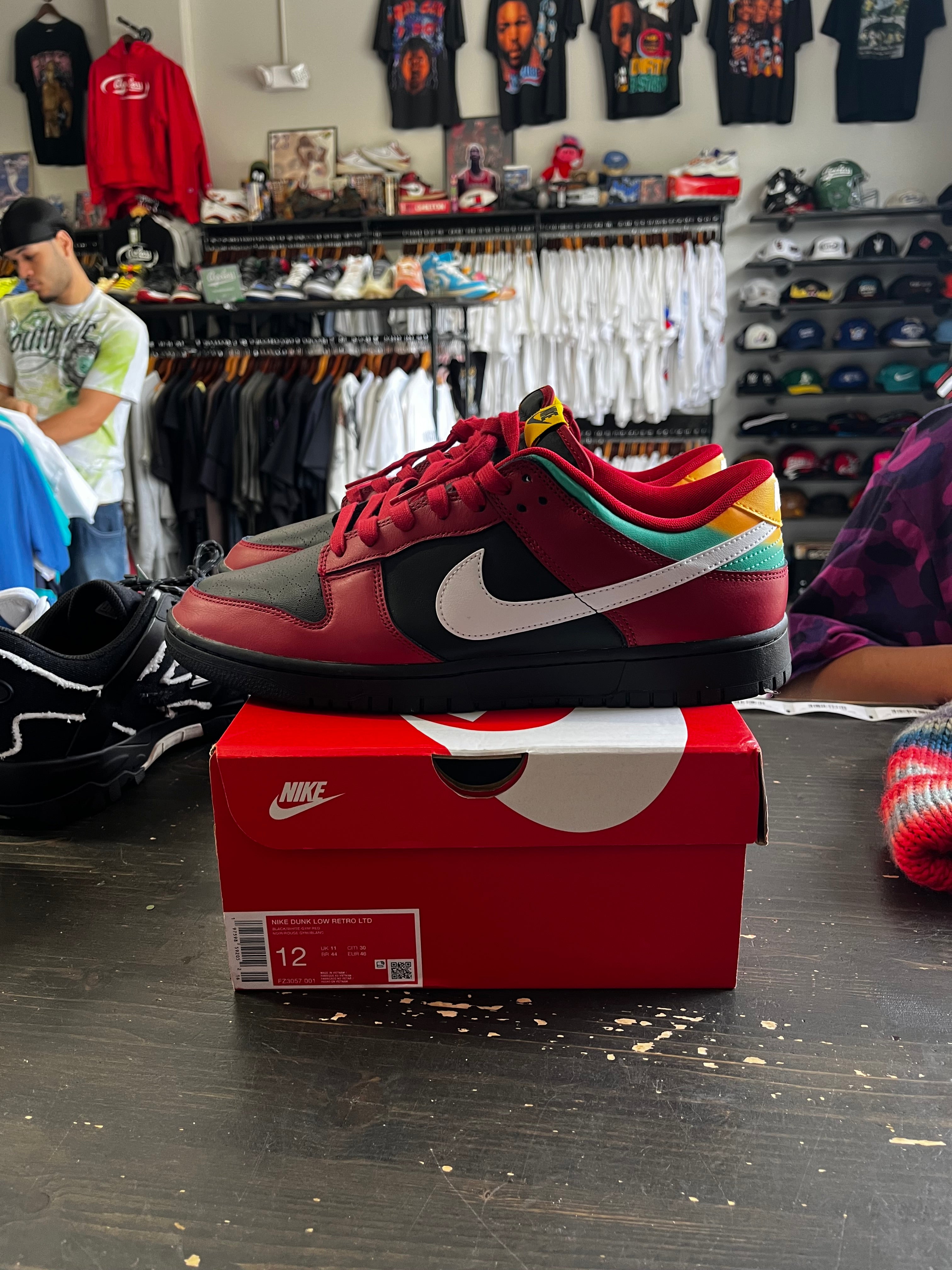 Pre-Owned Nike Dunk Low Biker Tattoos