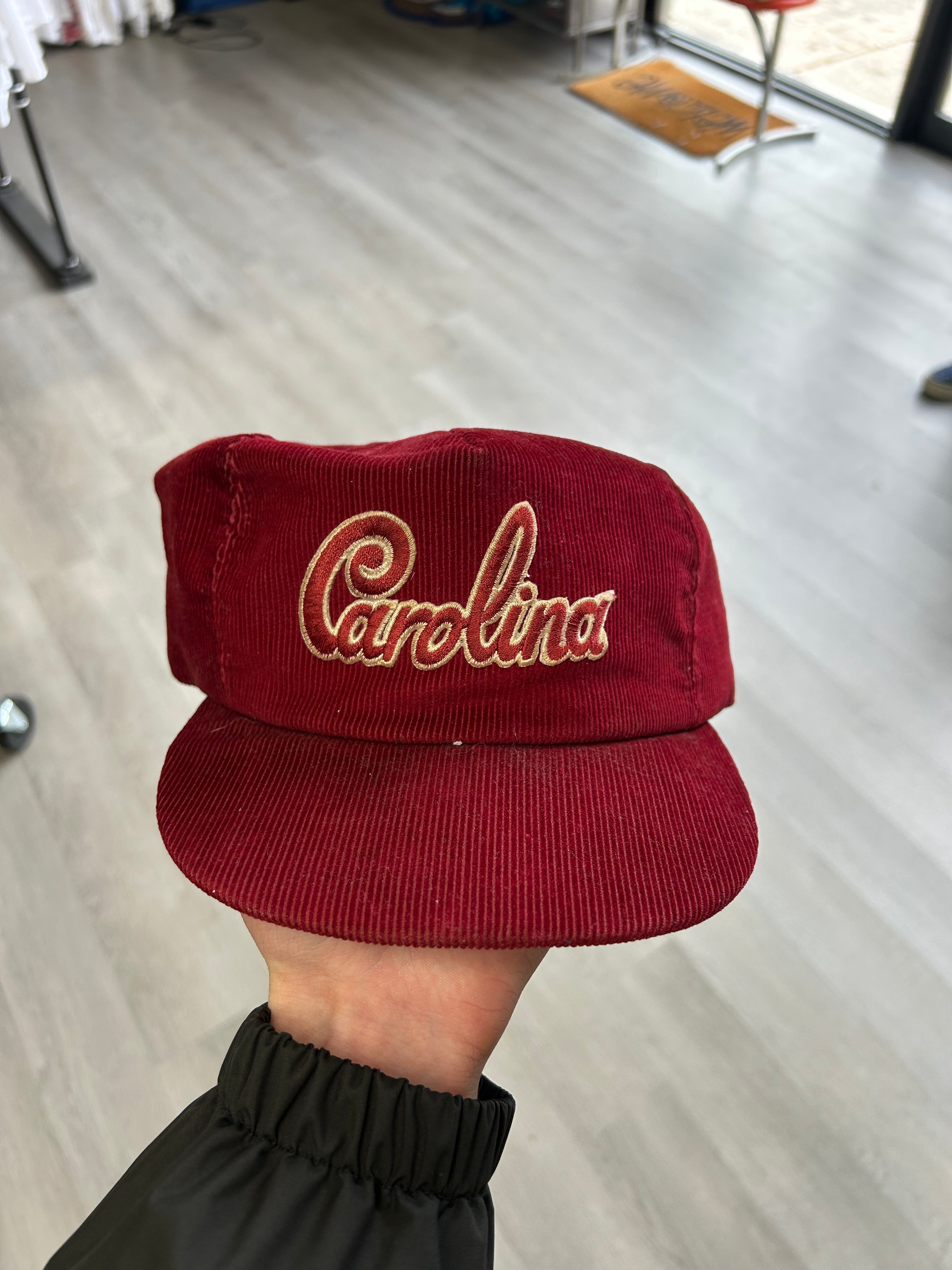 Maroon Corduroy University of South Carolina SnapBack Hat