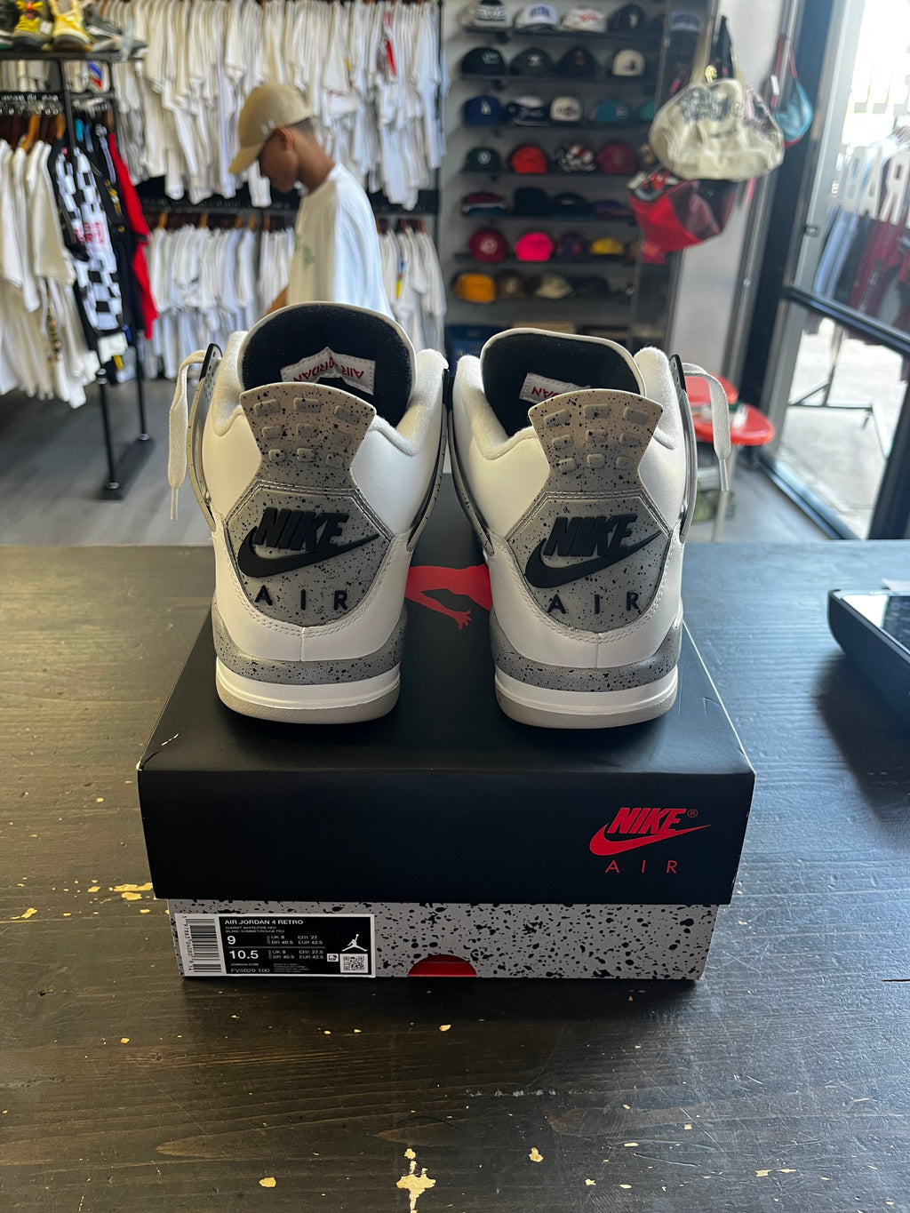 Pre-Owned Jordan 4 Retro White Cement (2025)