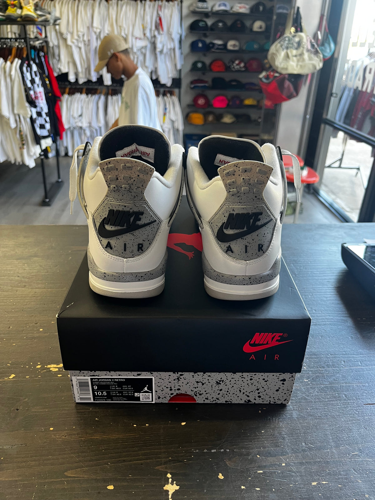Pre-Owned Jordan 4 Retro White Cement (2025)