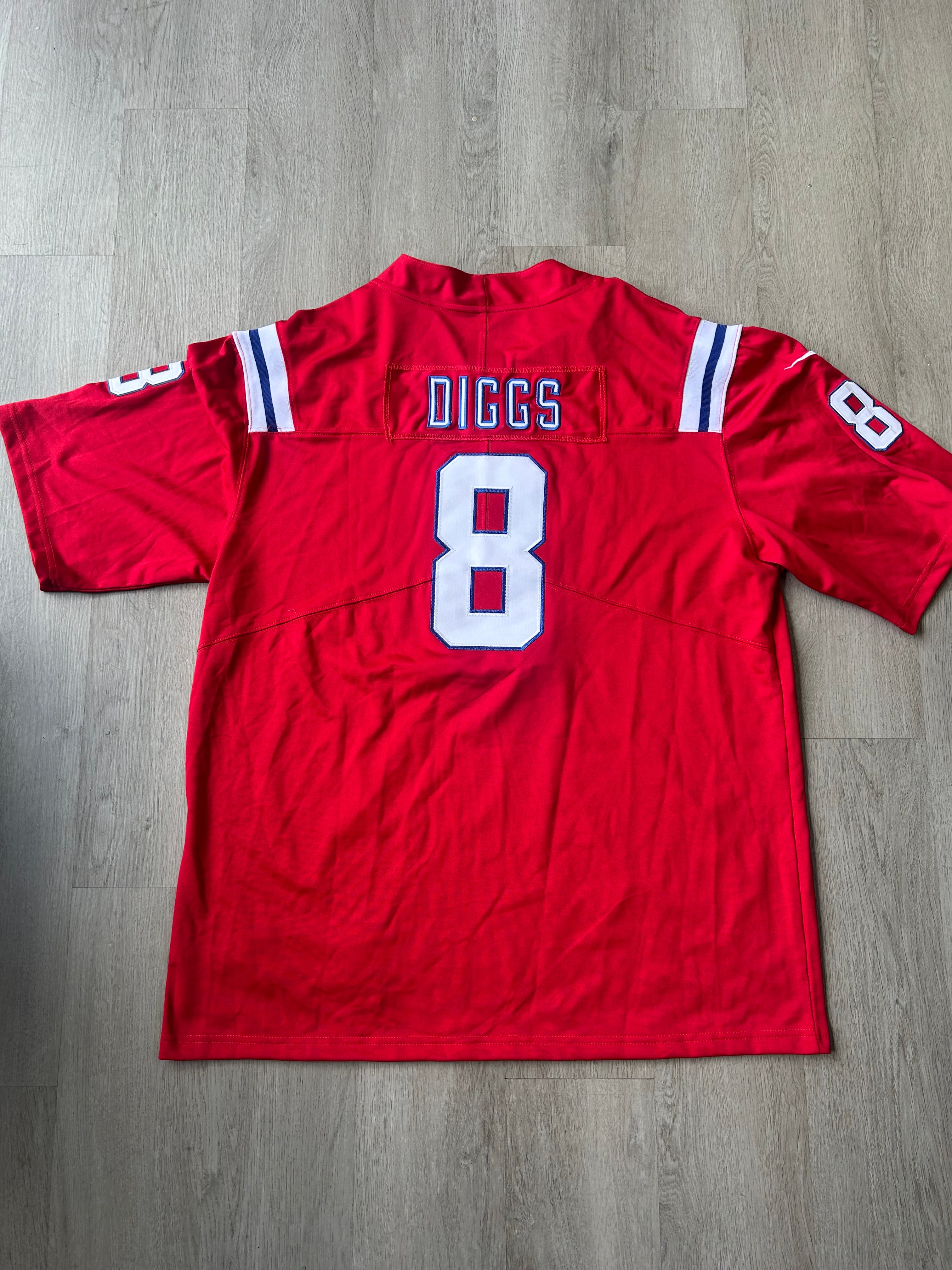 Vintage New England Patriots Diggs #8 Jersey