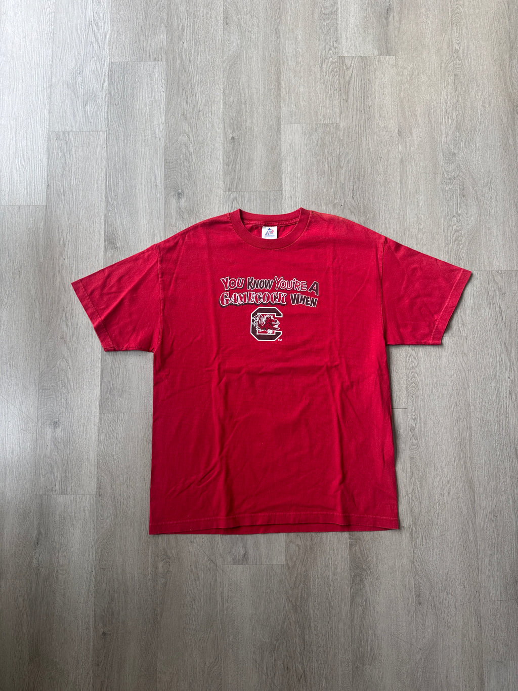 Vintage University Of South Carolina Gamecocks You Know You’re A Gamecock Tee