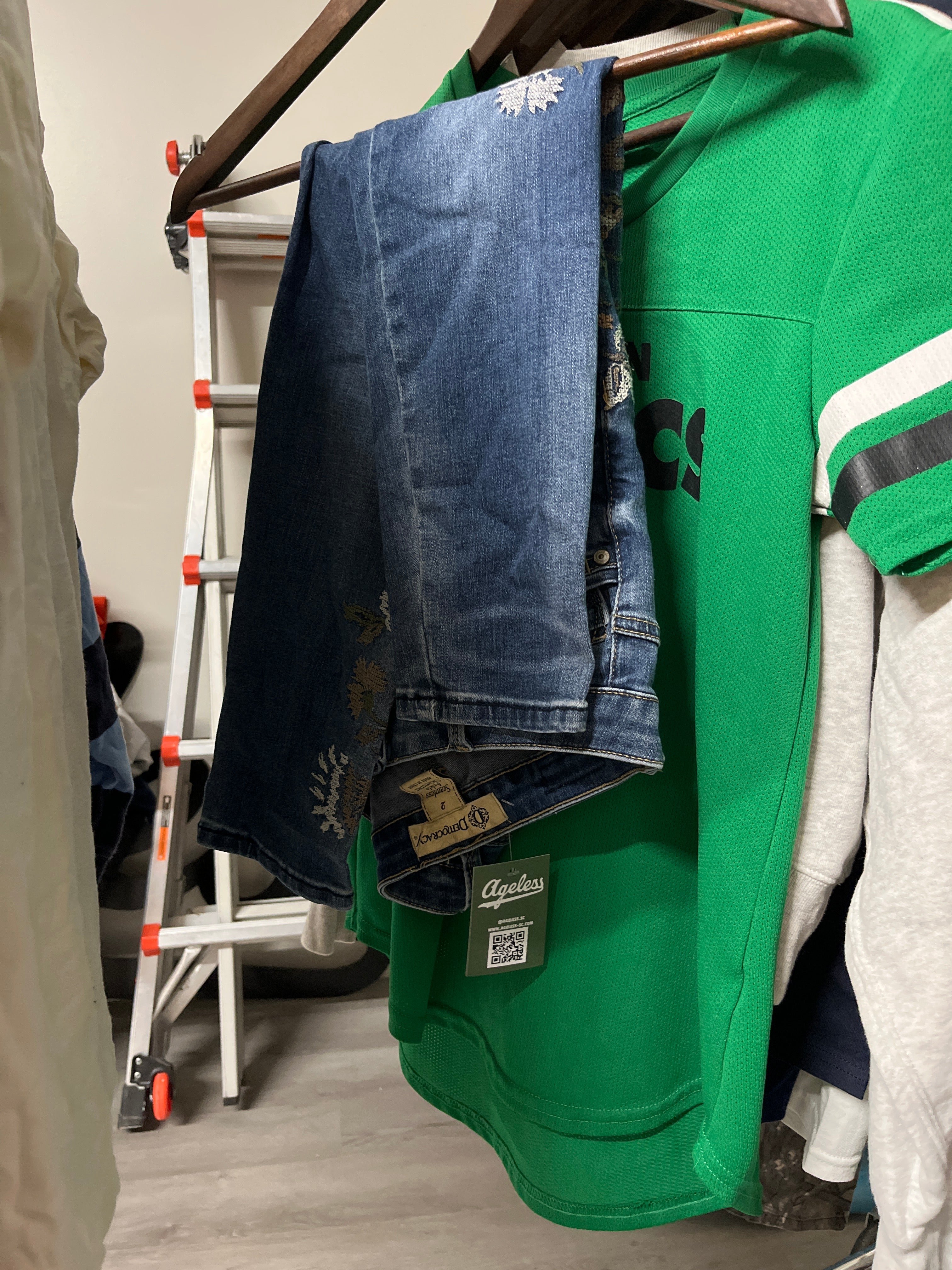 Women’s Floral Jeans