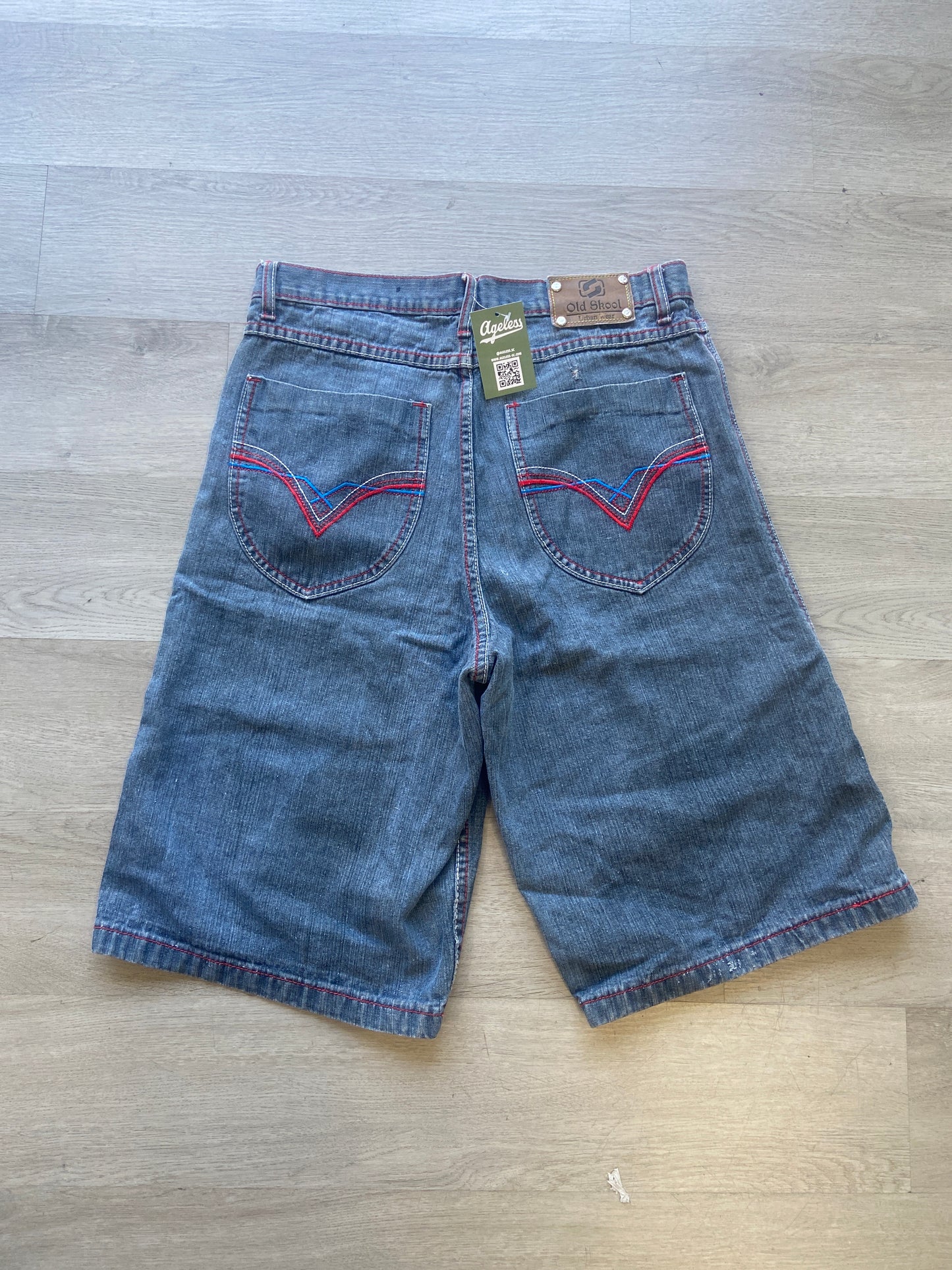 Old Skool Urban Wear Denim Shorts
