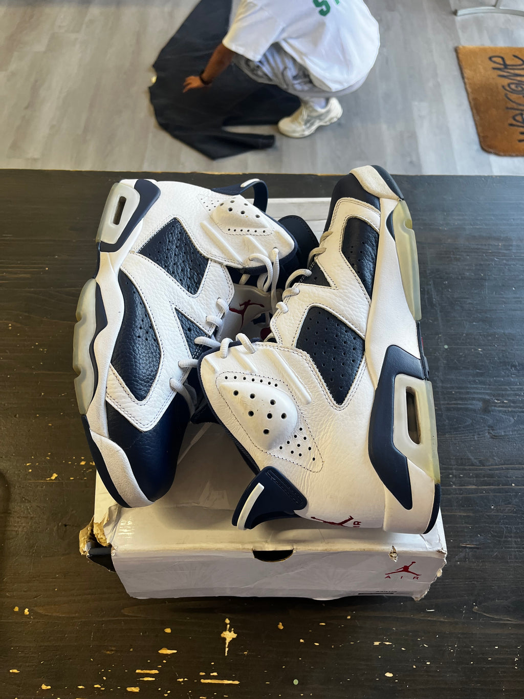 Pre-Owned Jordan 6 Retro Olympic (2024)