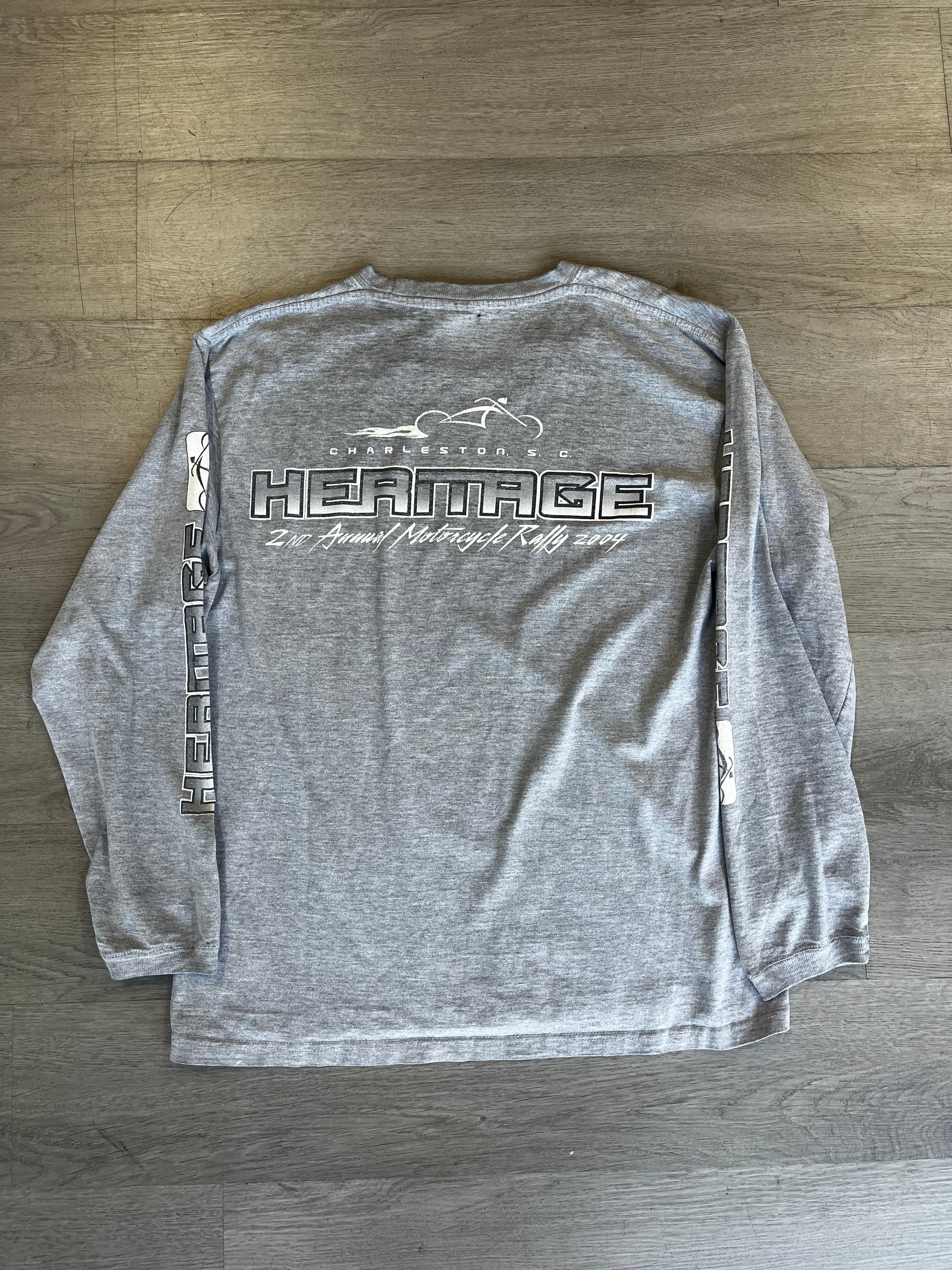 Vintage Heritage Motorcycles Charleston Longsleeve Tee