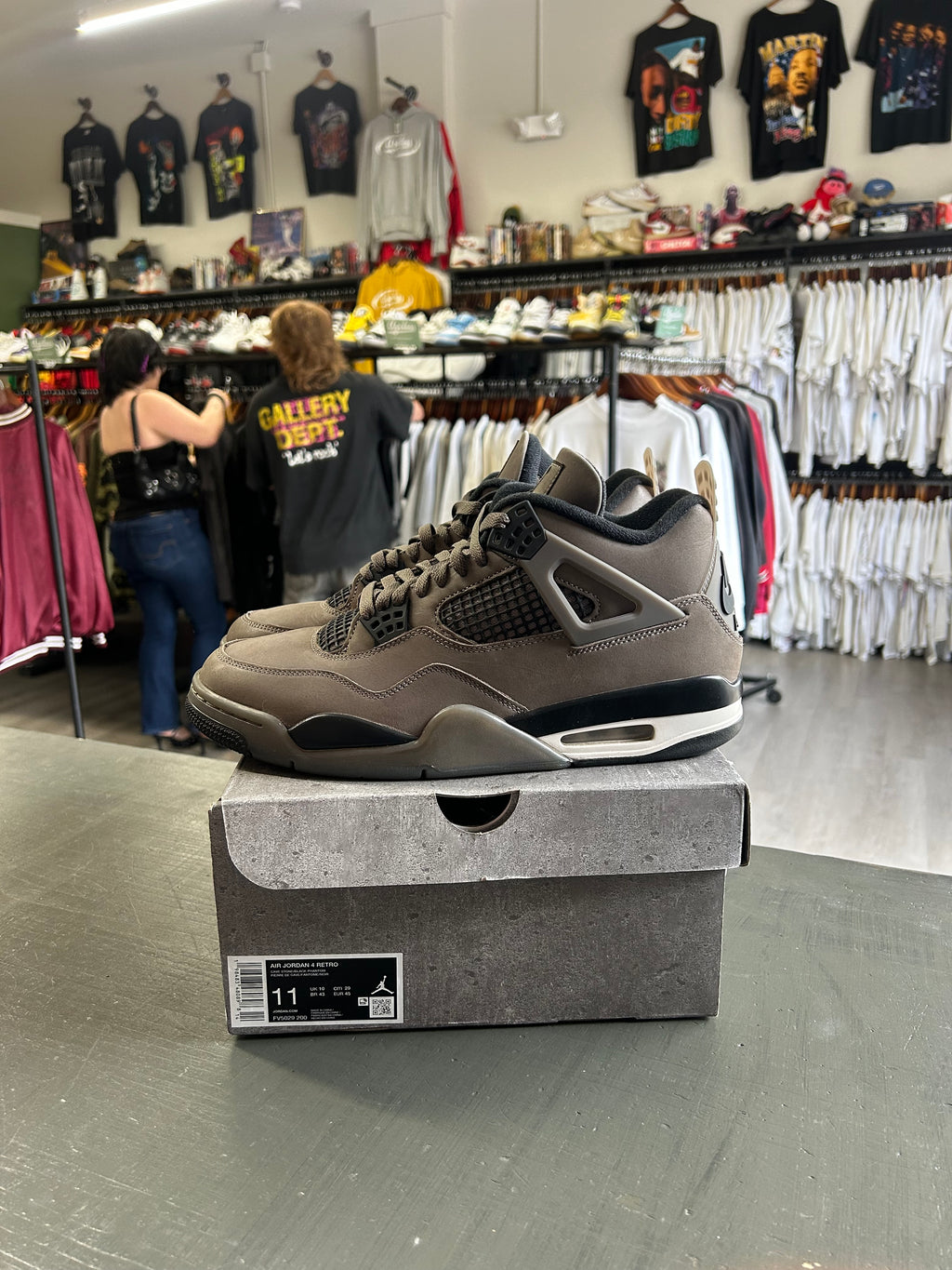 Pre Owned Air Jordan 4 Retro Cave Stone