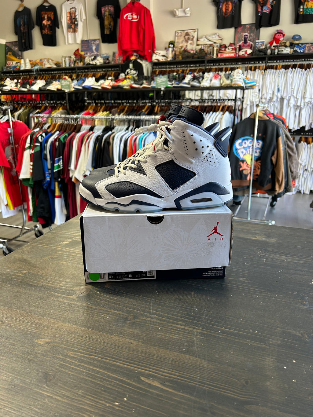 Pre-Owned Jordan 6 Retro Olympic (2024)