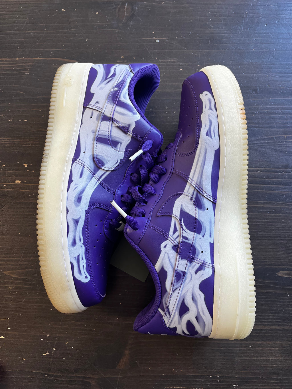 Pre-Owned Air Force 1 Skeleton QS