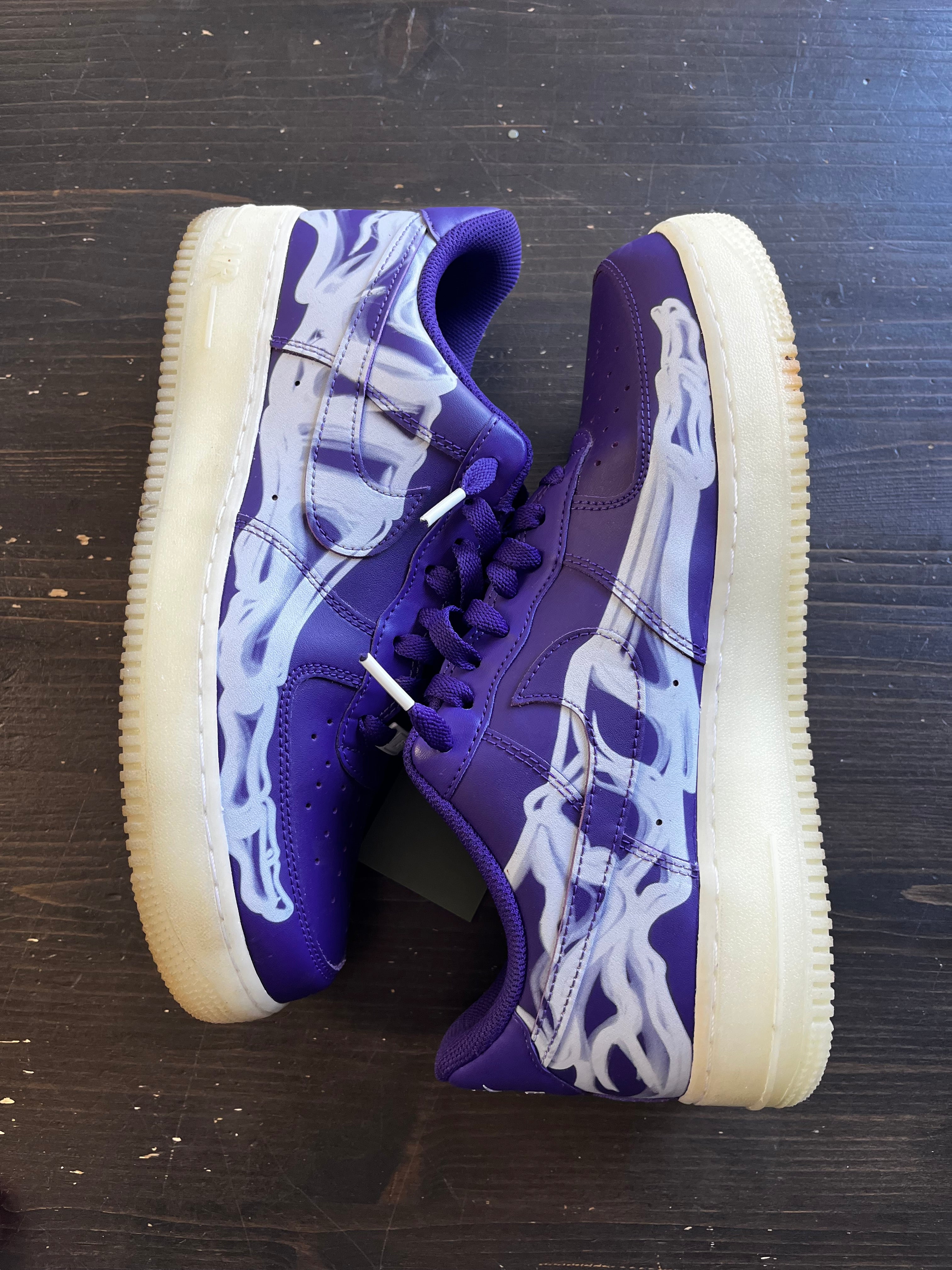 Pre-Owned Air Force 1 Skeleton QS