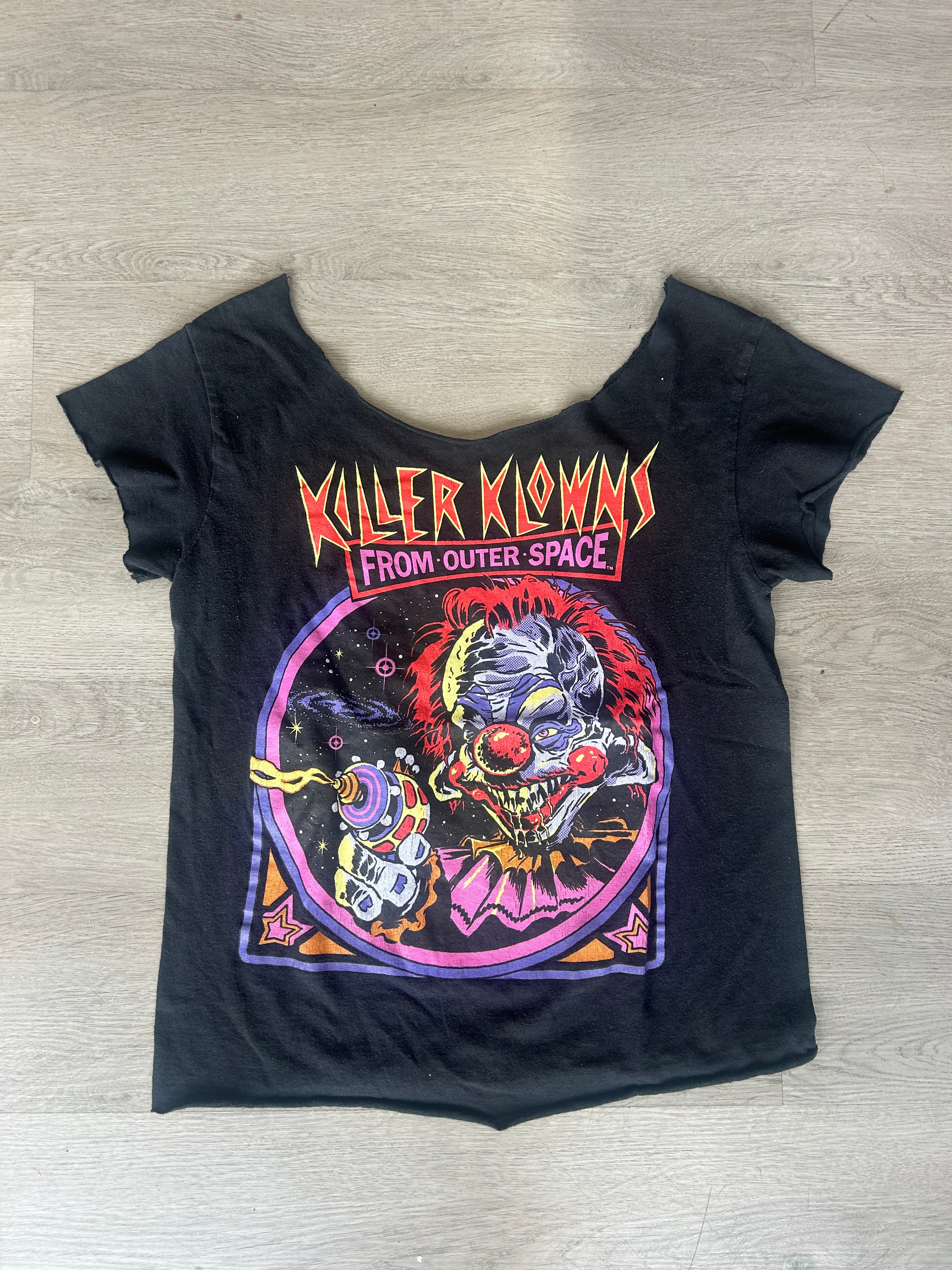 Vintage Cutup Killer Clowns From Outer Space Tee