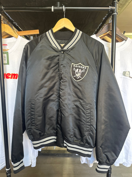 Vintage Chalk Line Oakland Raiders Satin Jacket