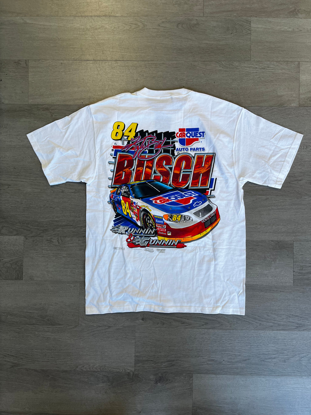 Vintage Kyle Busch Carquest Racing #84 NASCAR Tee