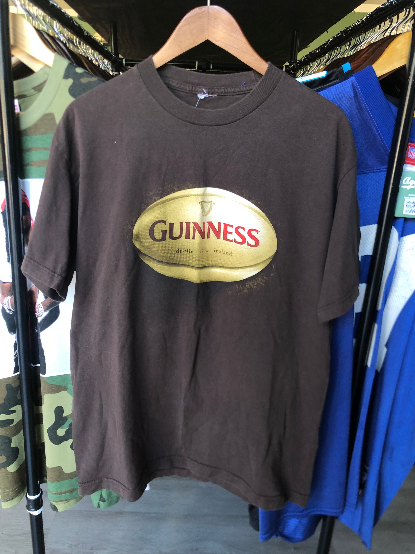 Brown Guinness Dublin Ireland Tee