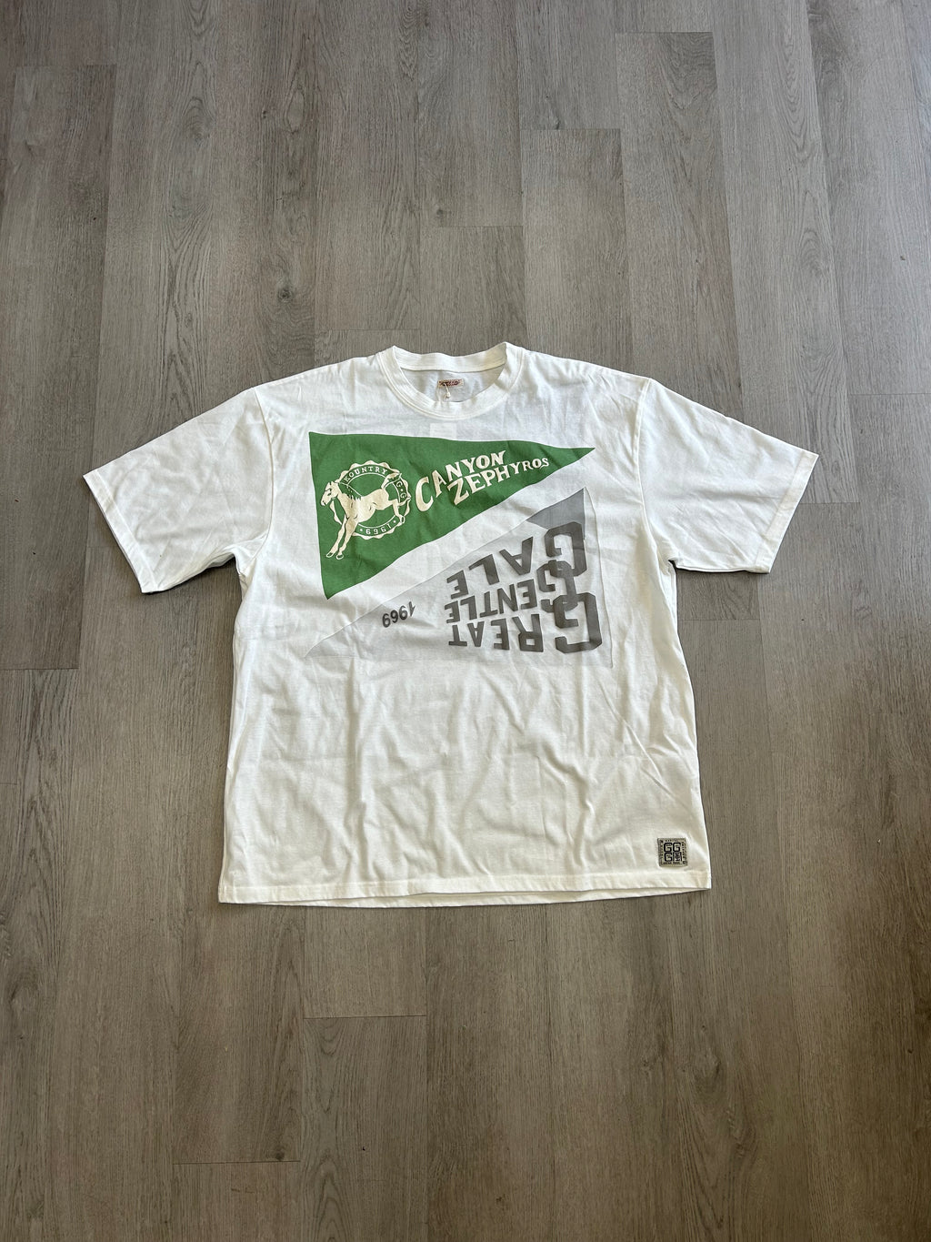 Brand New Kapital Burn-Out Logo Tee
