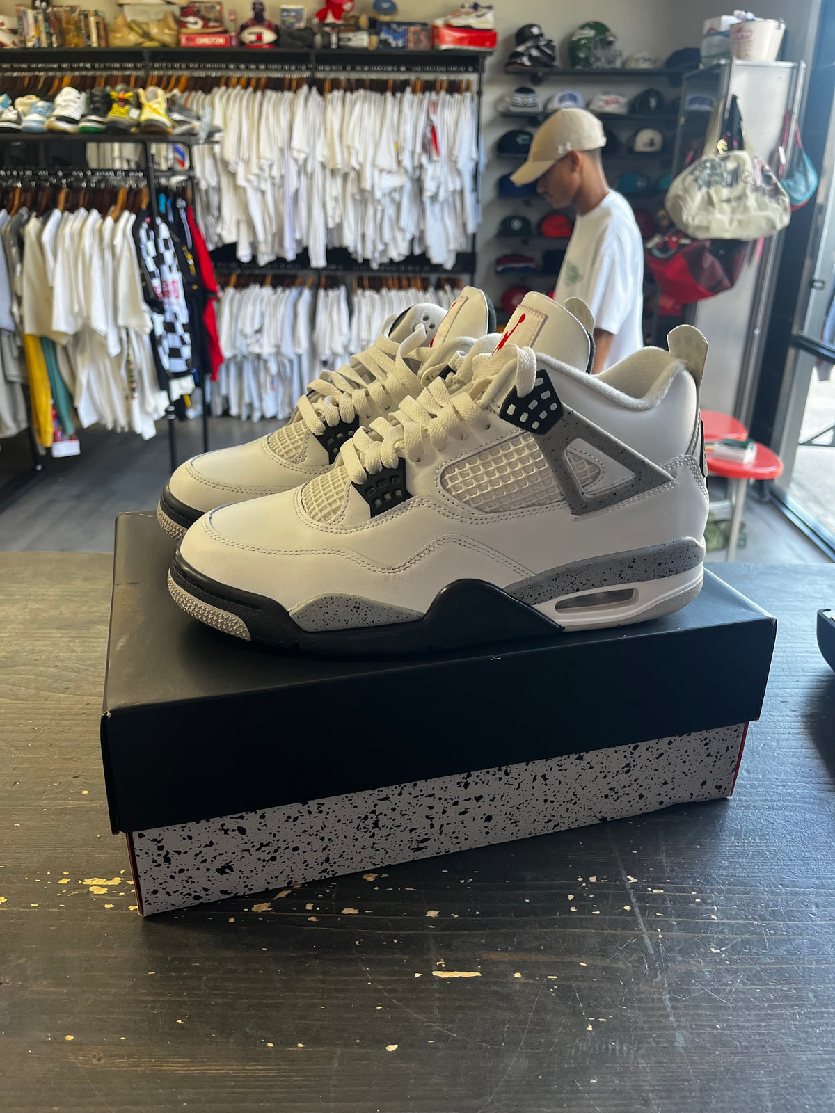 Pre-Owned Jordan 4 Retro White Cement (2025)